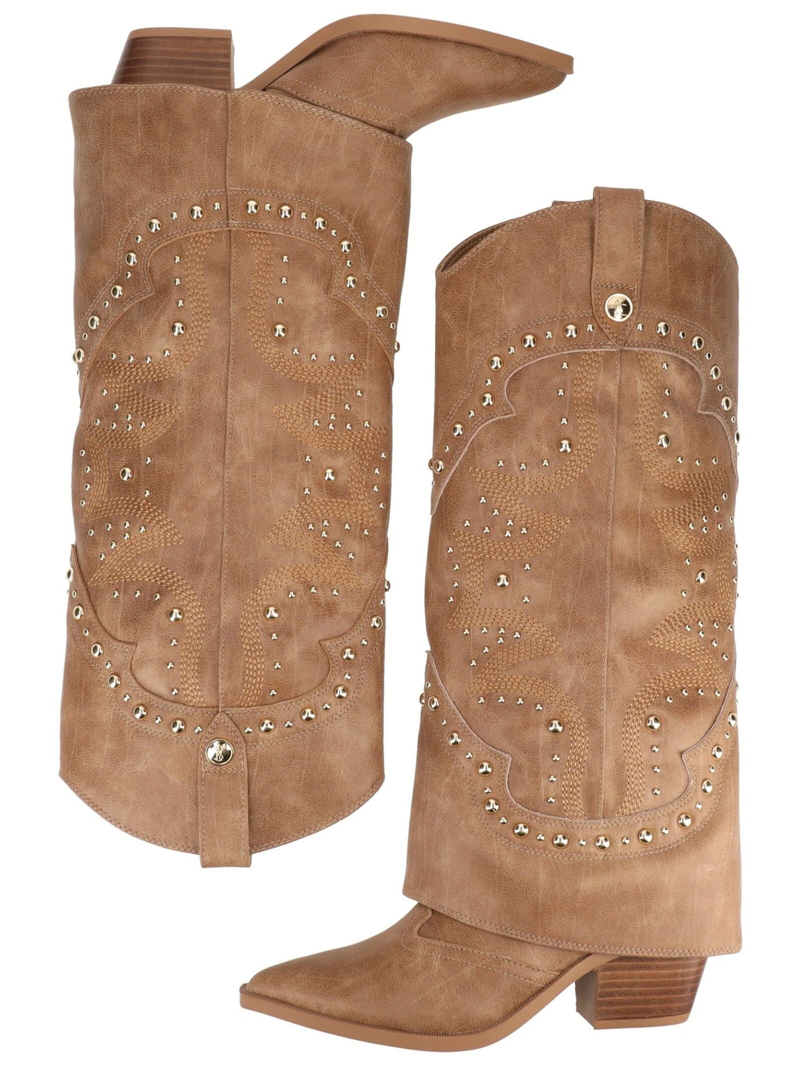 STEVE MADDEN Bikerboots »STEVE MADDEN Stiefel Leder/Textil«