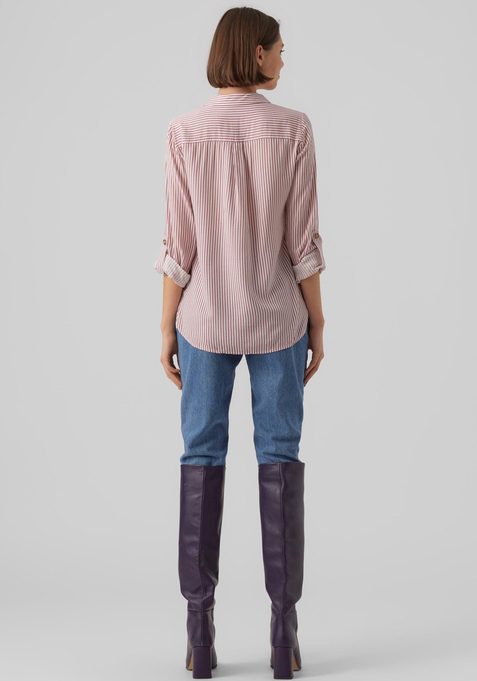 Vero Moda Hemdbluse »VMBUMPY L/S SHIRT NEW WVN GA NOOS«