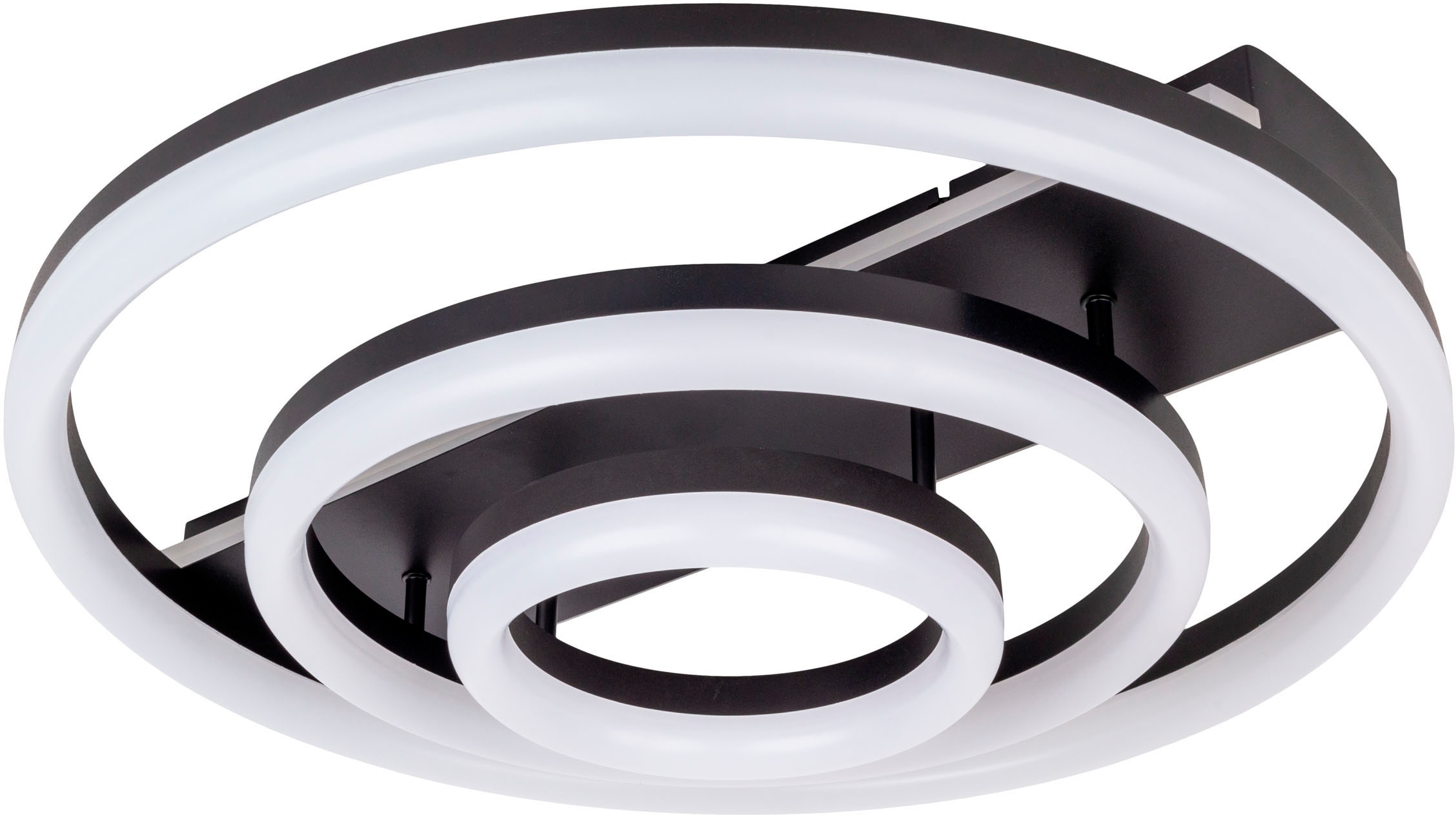 näve LED Deckenleuchte »CIRCULO«, Dimmbar; CCT-Farbwechsler; Memoryfunktion; Nachtlichtfunktion