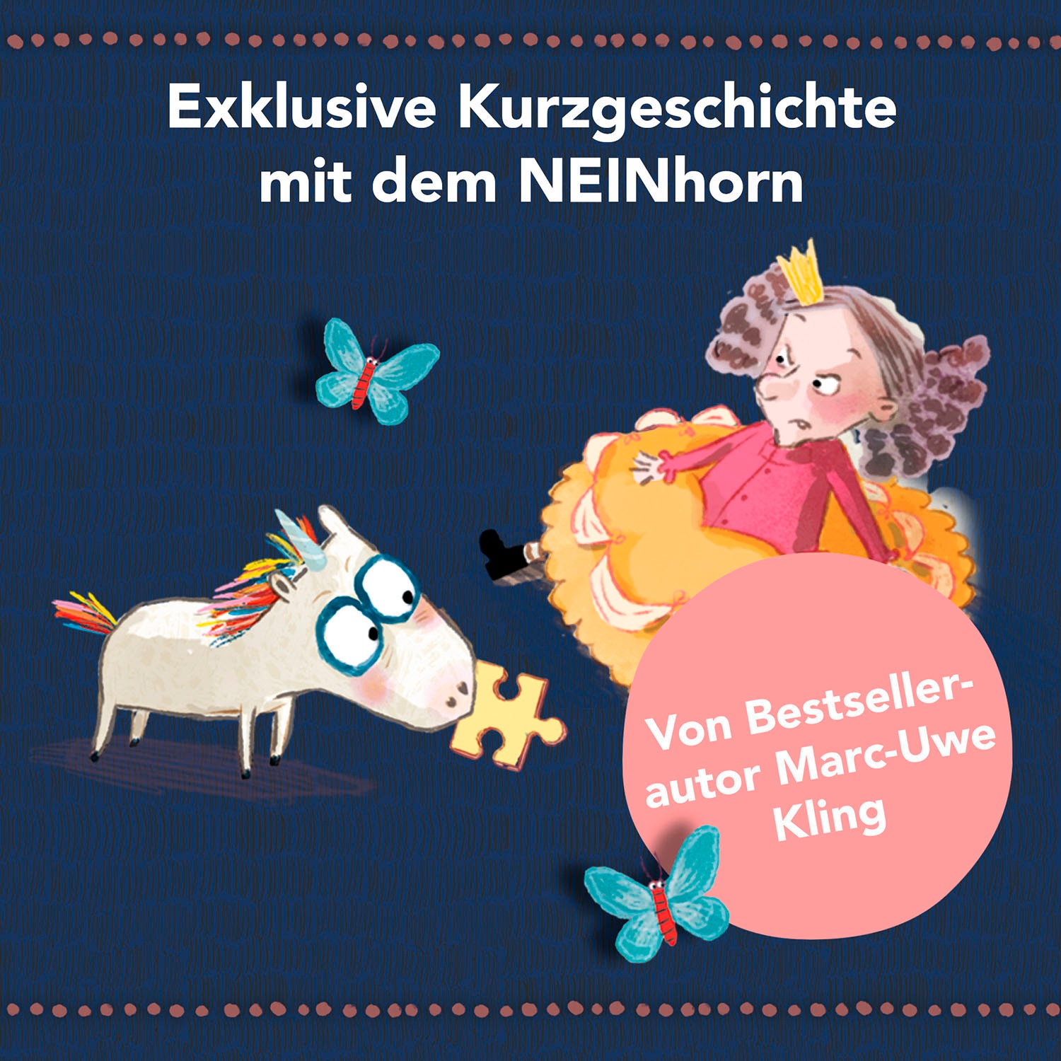 Kosmos Puzzle »Mein erstes Story-Puzzle Das NEINhorn« Made in Germany