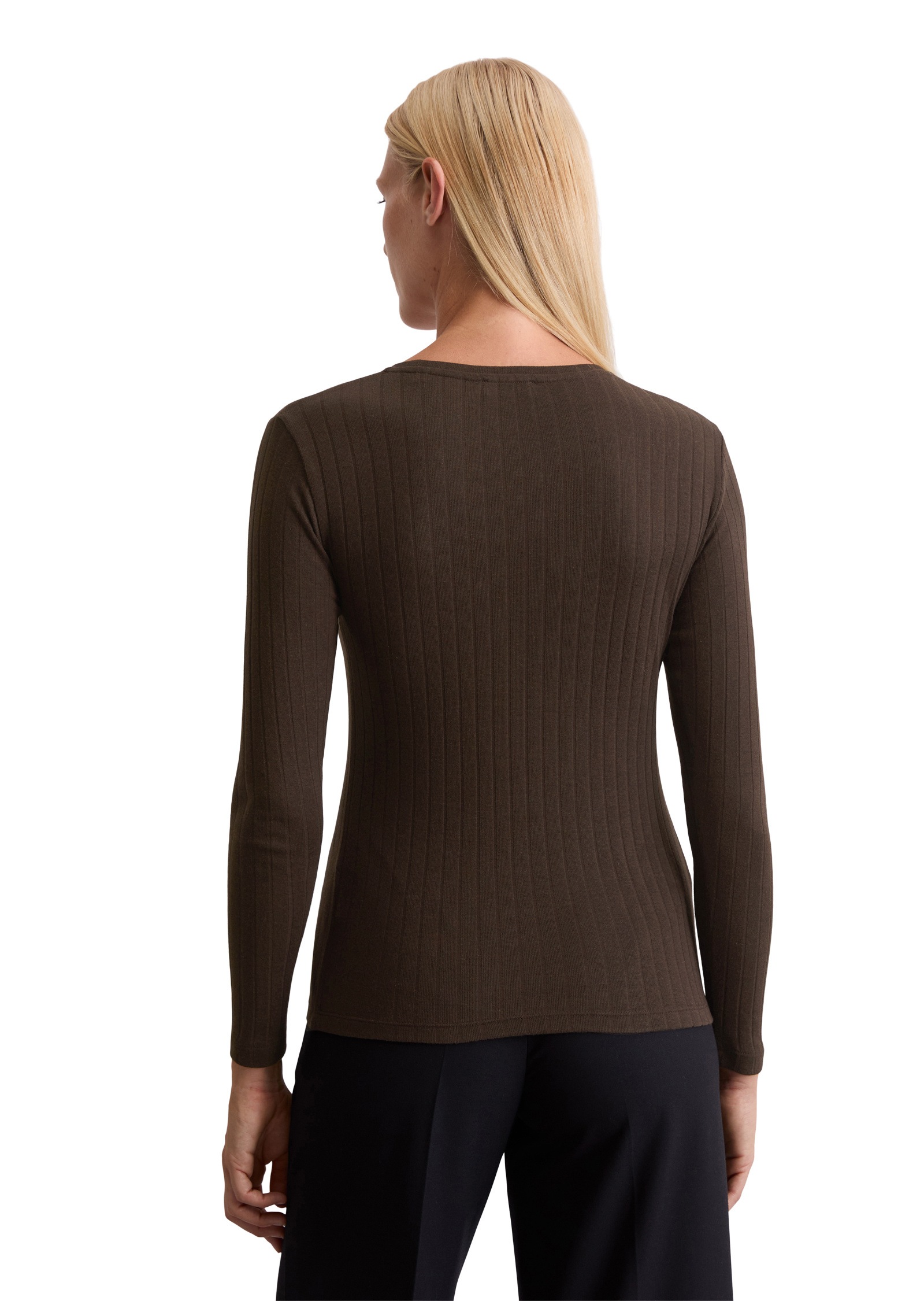 Marc O'Polo Langarmshirt »aus Organic-Cotton-Modal-Mix«