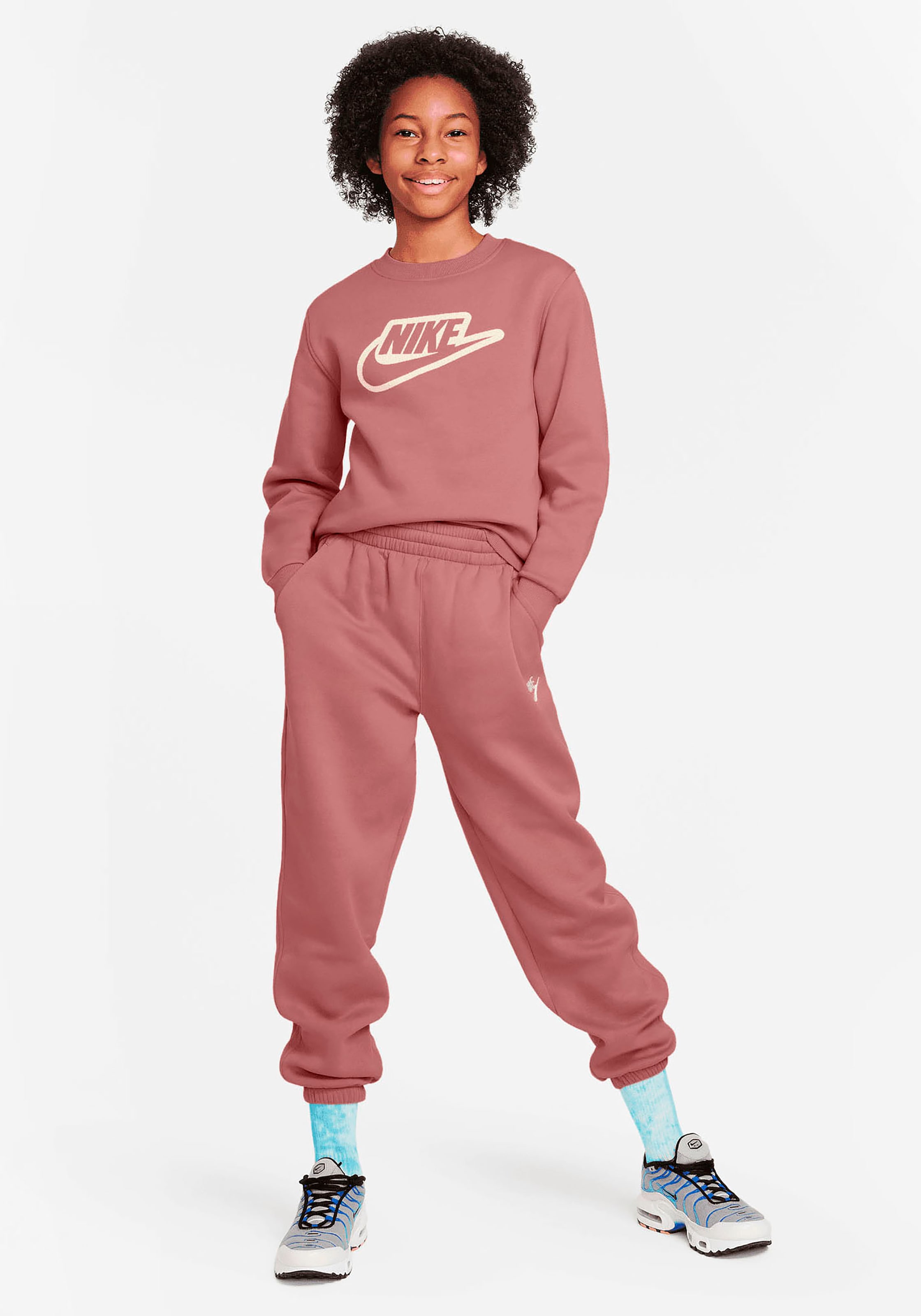 Nike Sportswear Sweatshirt »K NSW CLUB+ CREW CREATE - für Kinder«