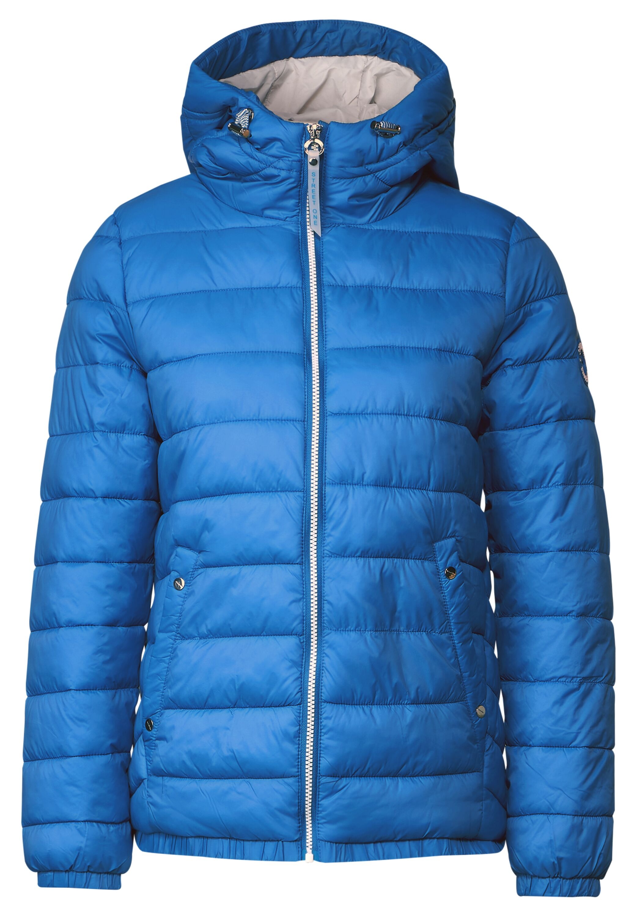 STREET ONE Steppjacke, mit Kapuze, mit Kapuze mit Tunnelzugband