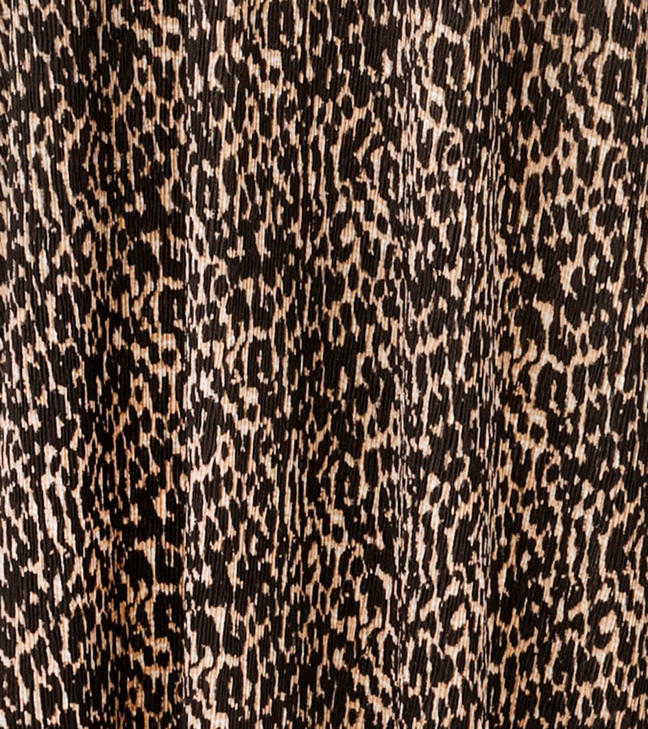 Aniston SELECTED Jerseykleid, im trendy Animal-Print und Wickeloptik - NEUE KOLLEKTION