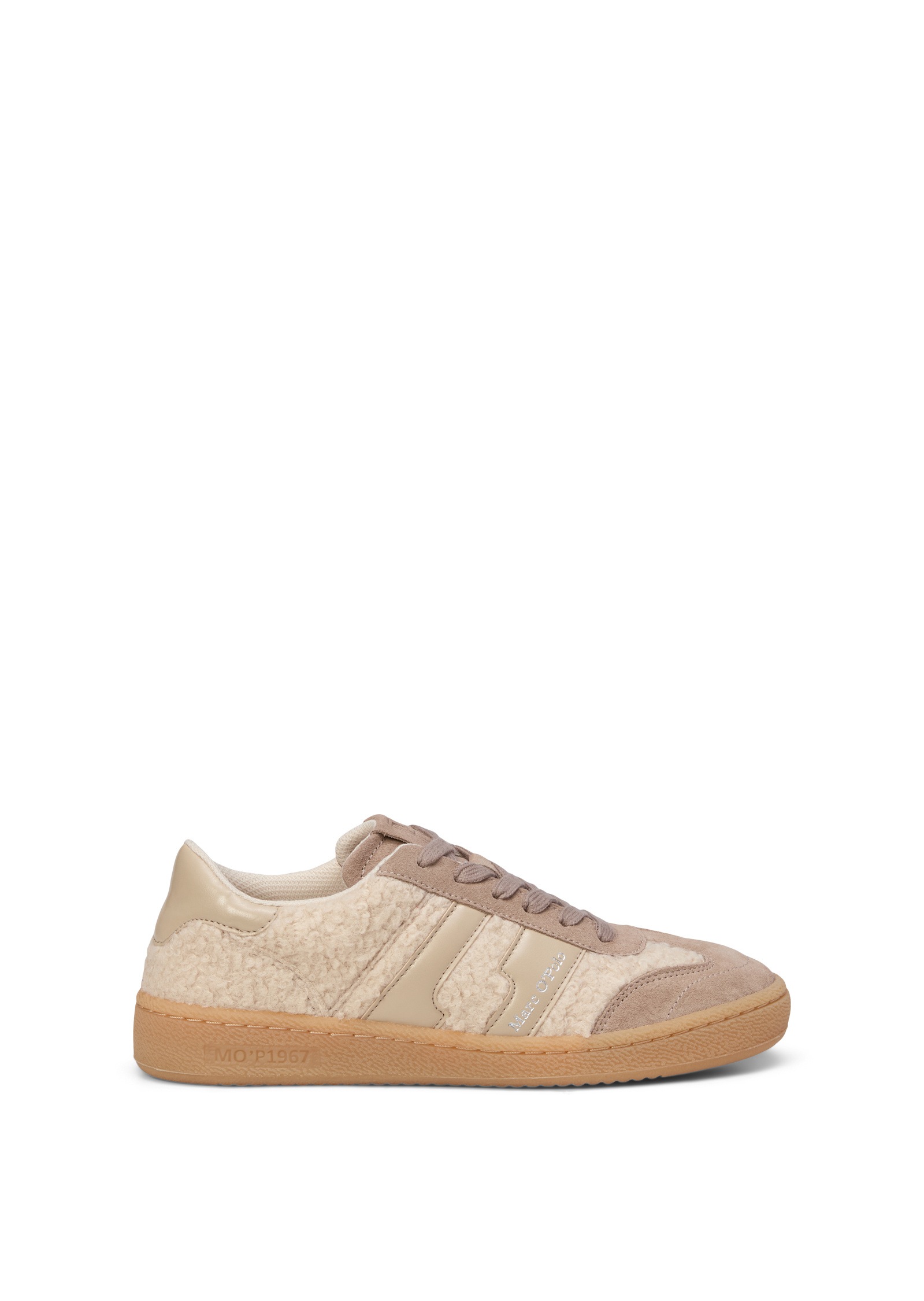 Marc OPolo Sneaker "aus Leder und Teddyfell" günstig online kaufen