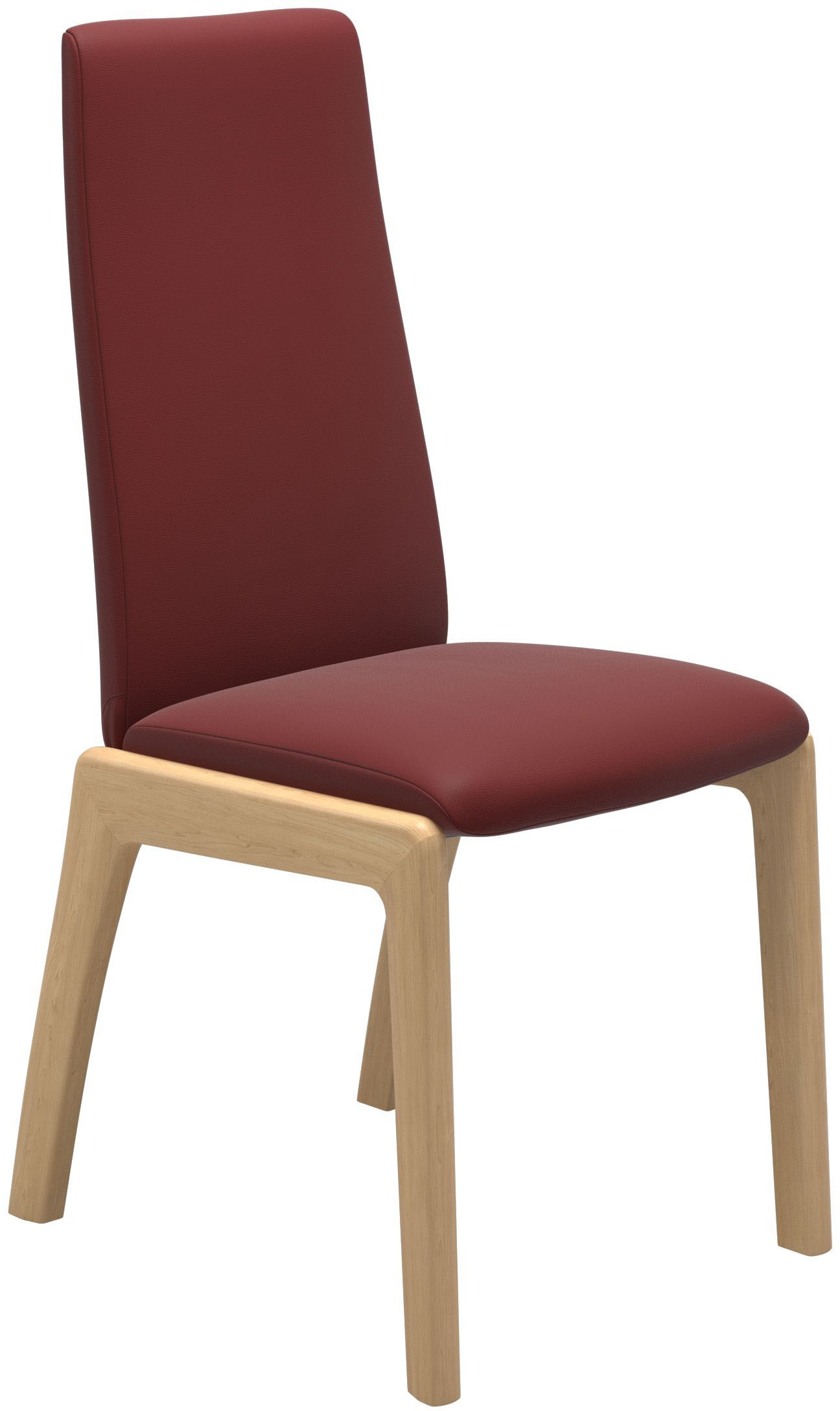 Stressless® Polsterstuhl »Laurel«, Leder PALOMA, High Back, Größe M, mit abgerundeten Beinen in Eiche natur