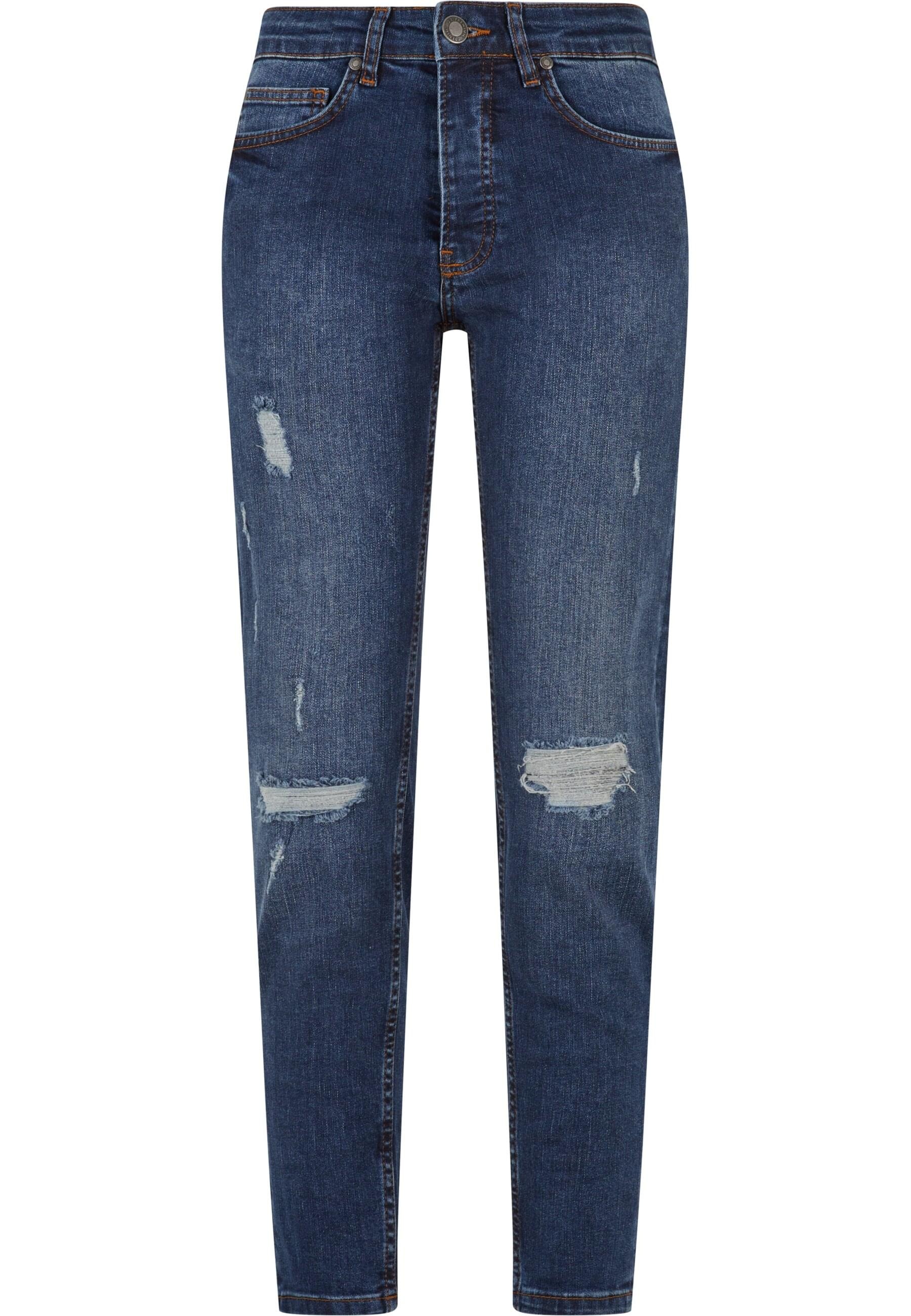 2Y Studios Bequeme Jeans "2Y Studios Herren 2Y Destroyed Slim Fit Denim", (1 tlg.)