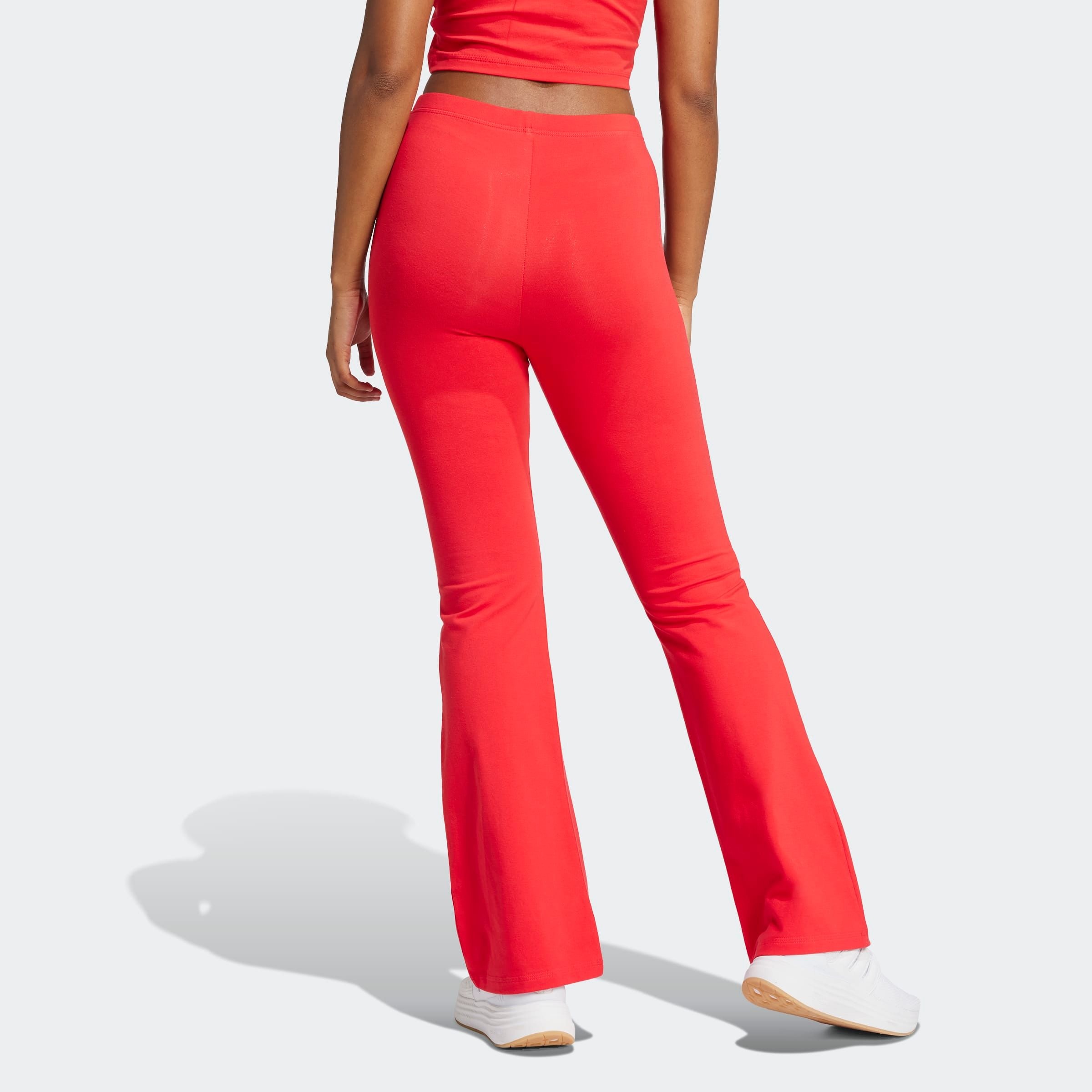adidas Sportswear Leggings "W SL SJ FLARLEG" Hoher Bund, ausgestellte Beinf günstig online kaufen