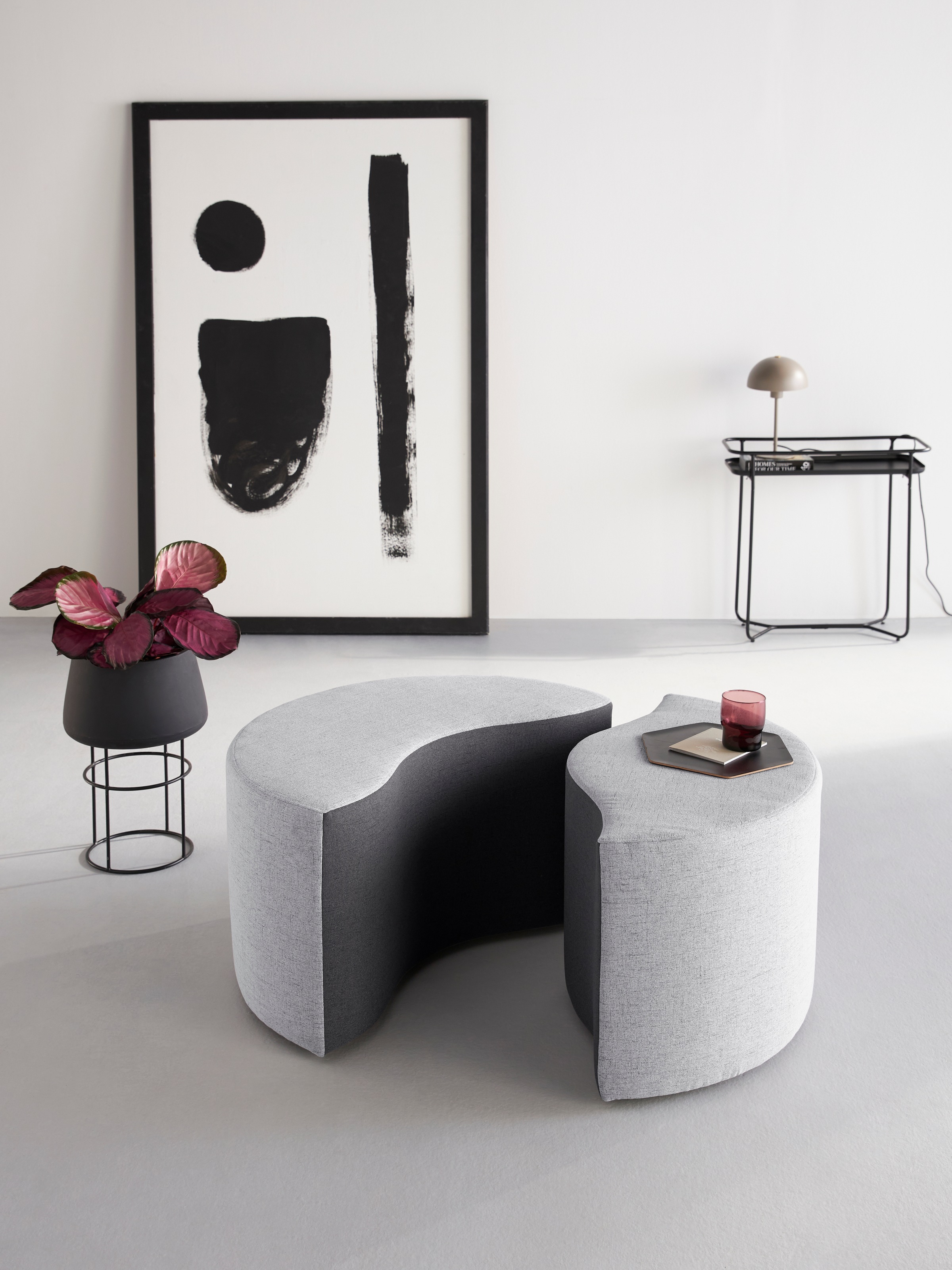 Guido Maria Kretschmer Home&Living Polsterhocker »Wave«