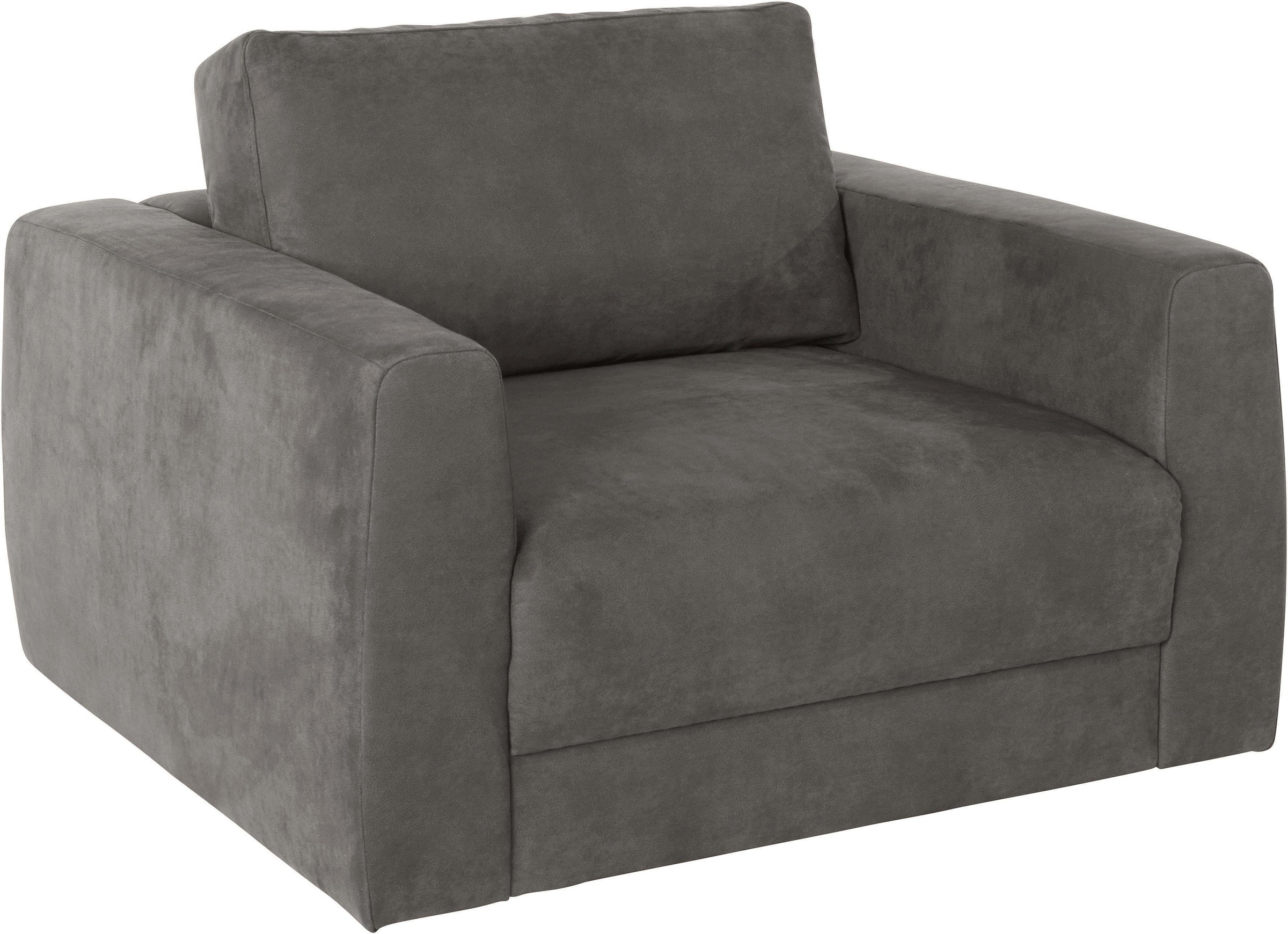 Home affaire Sessel "Hobro Loungesessel" in 3 Bezugsqualitäten in vielen Fa günstig online kaufen