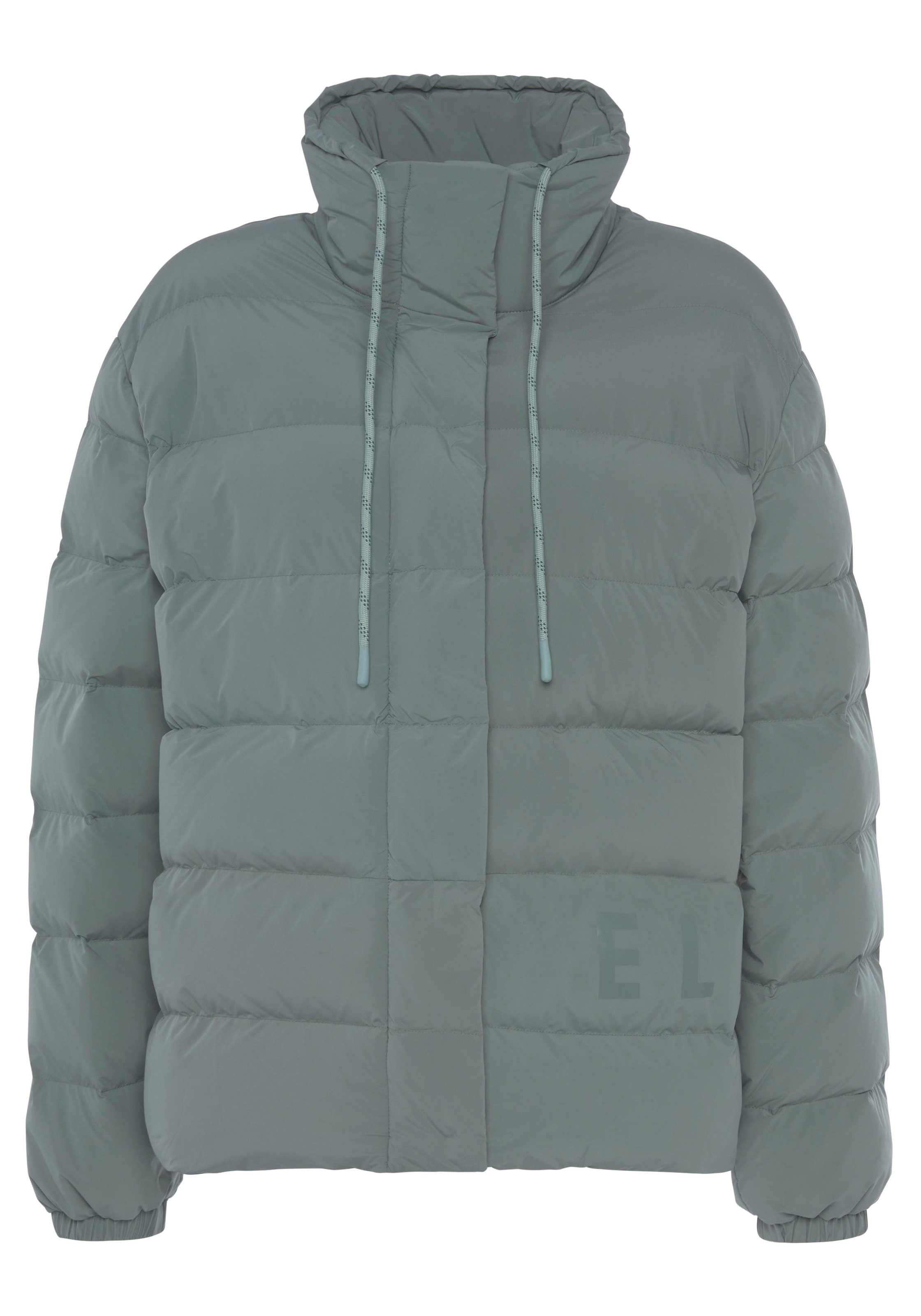 Elbsand Steppjacke, ohne Kapuze, mit hochschließendem Kragen