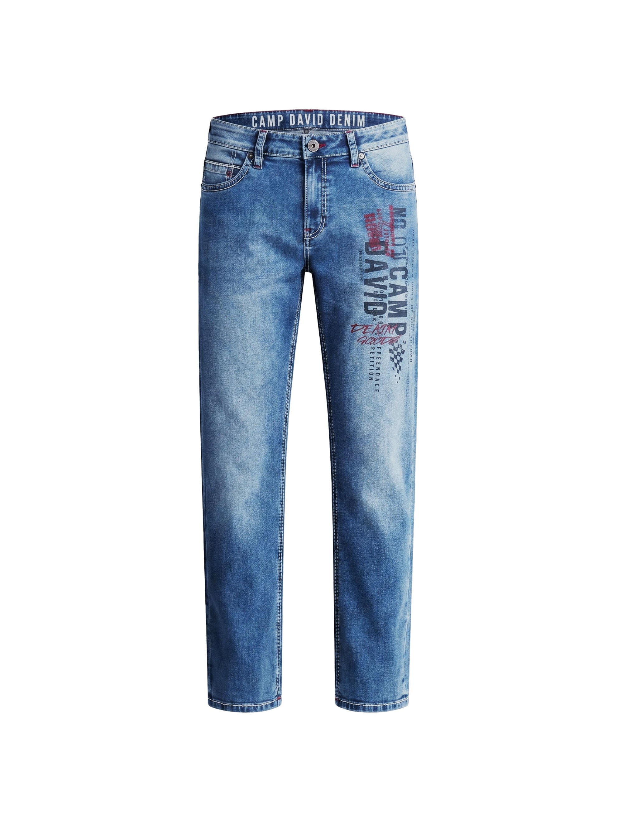 CAMP DAVID Comfort-fit-Jeans mit normaler Leibhöhe