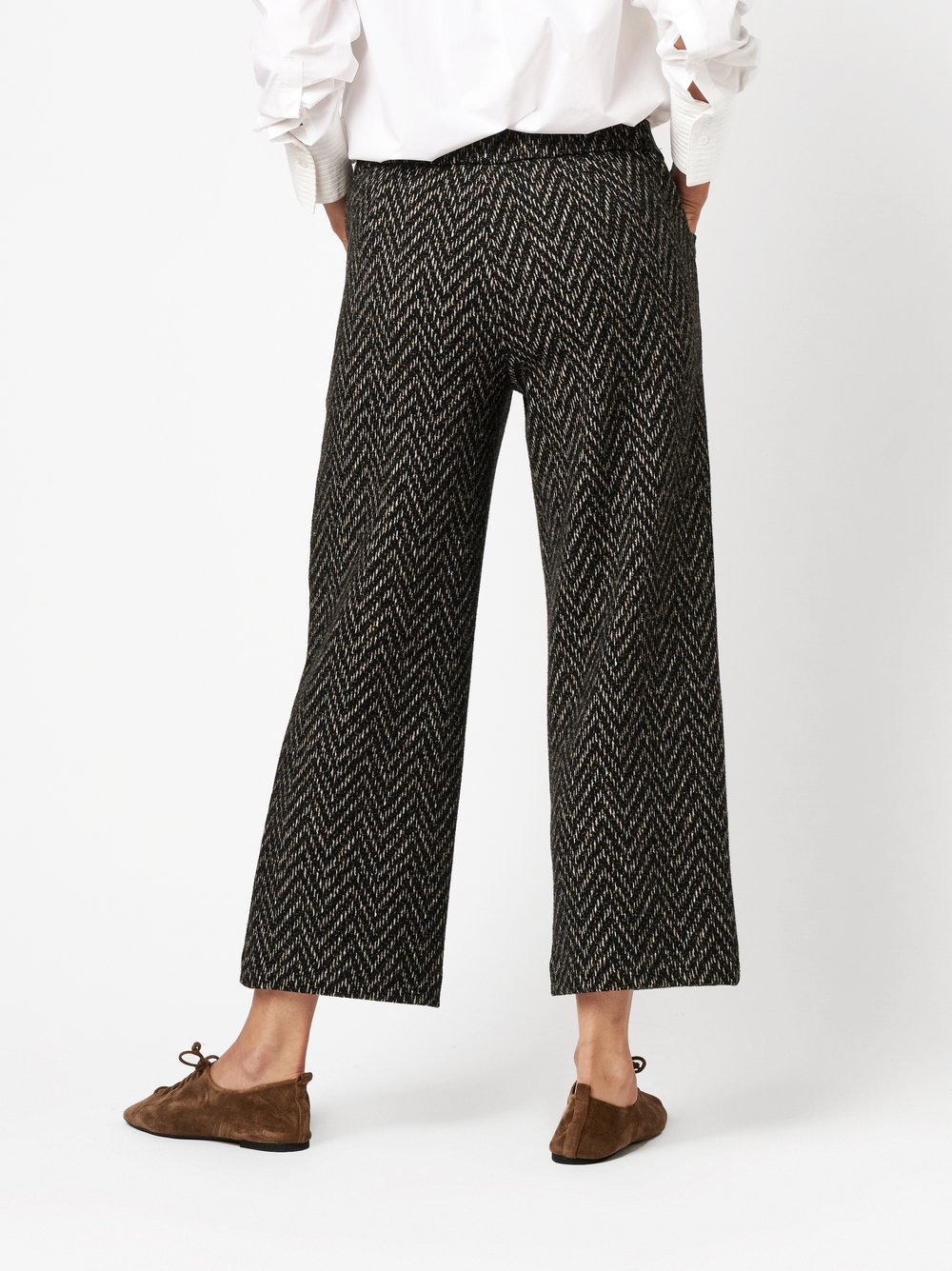 TONI Stoffhose »Sue Wide Chic 7/8«  Sommerhose mit Taschen