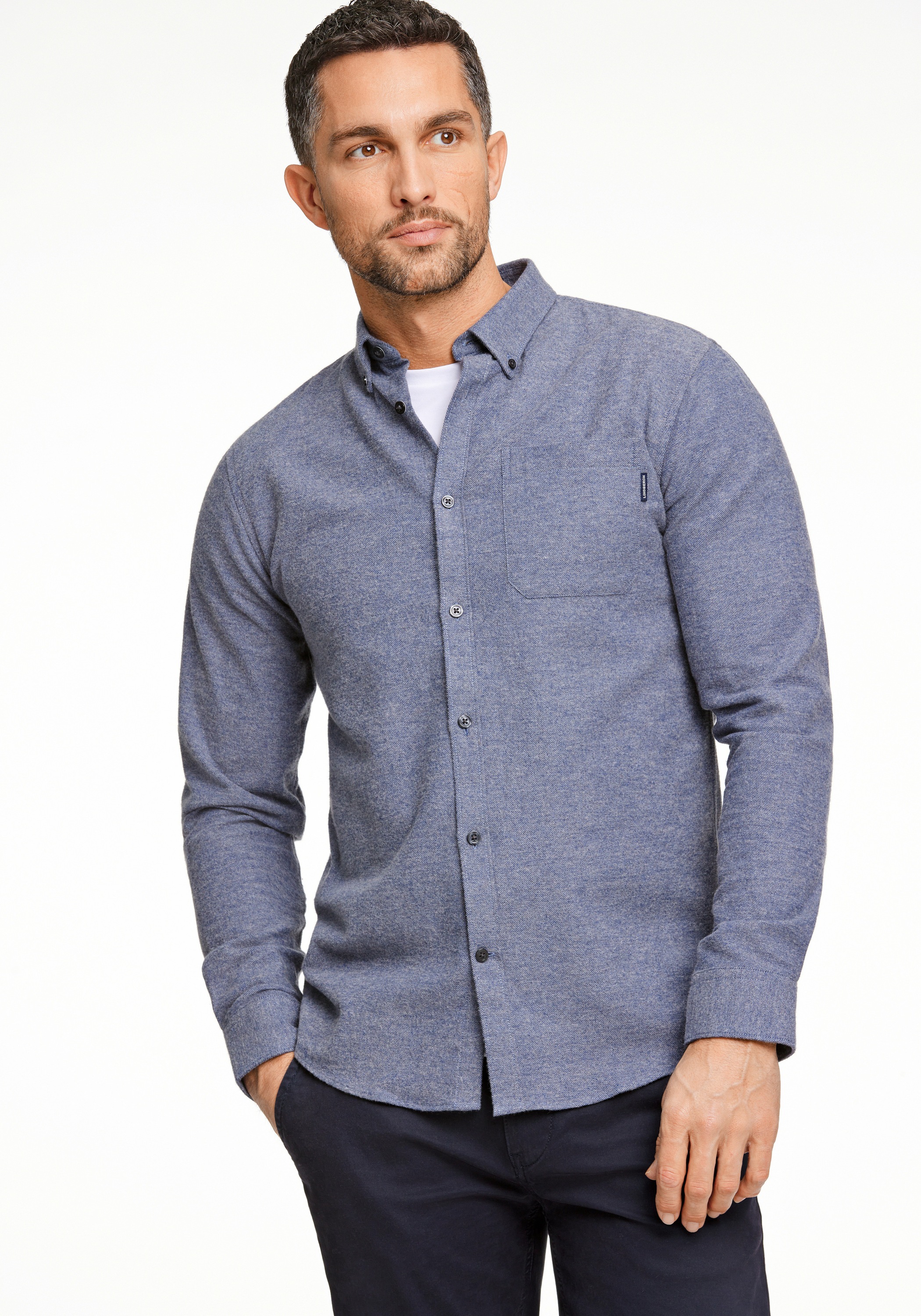 LINDBERGH Flanellhemd "Lindbergh Freizeithemd" günstig online kaufen