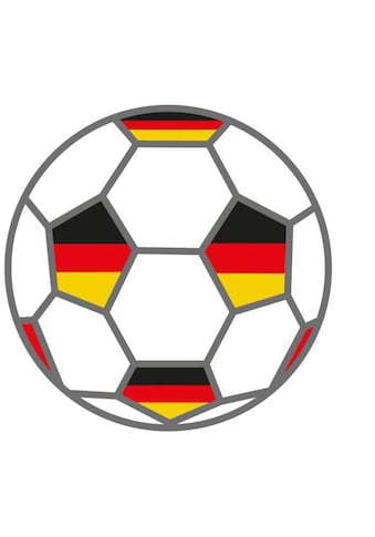 Wall-Art Wandtattoo »Fußball + Deutschland Fahn...