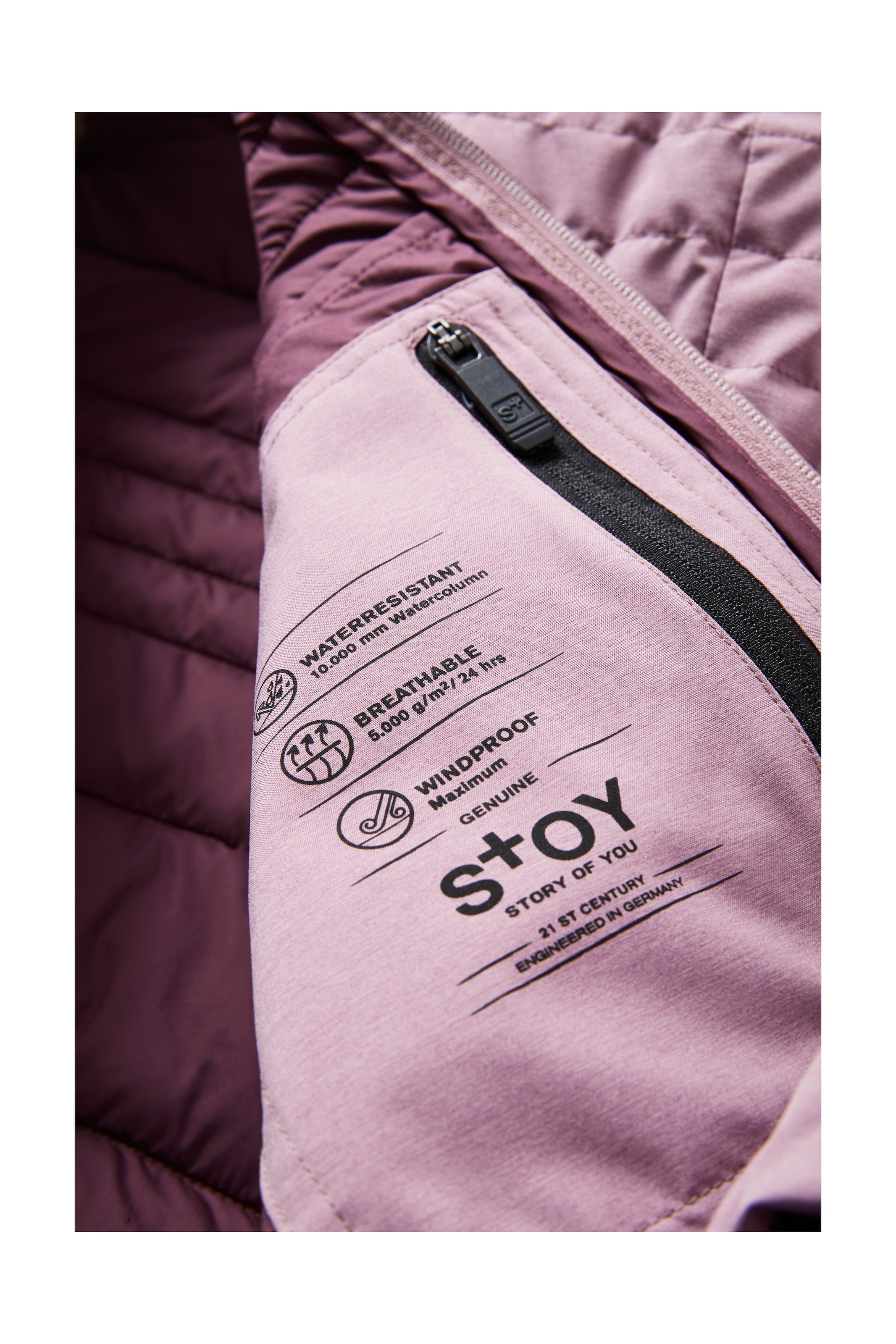 STOY Steppjacke »STW 20 WMN QLTD JCKT«, Leichte, warme Damenjacke von STOY, atmungsaktiv, wasserabweisend