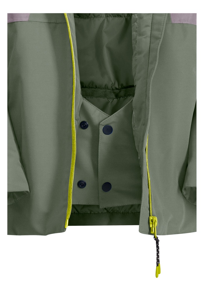 Jack Wolfskin Outdoorjacke »ACTAMIC 2L INS JACKET K«, mit Kapuze
