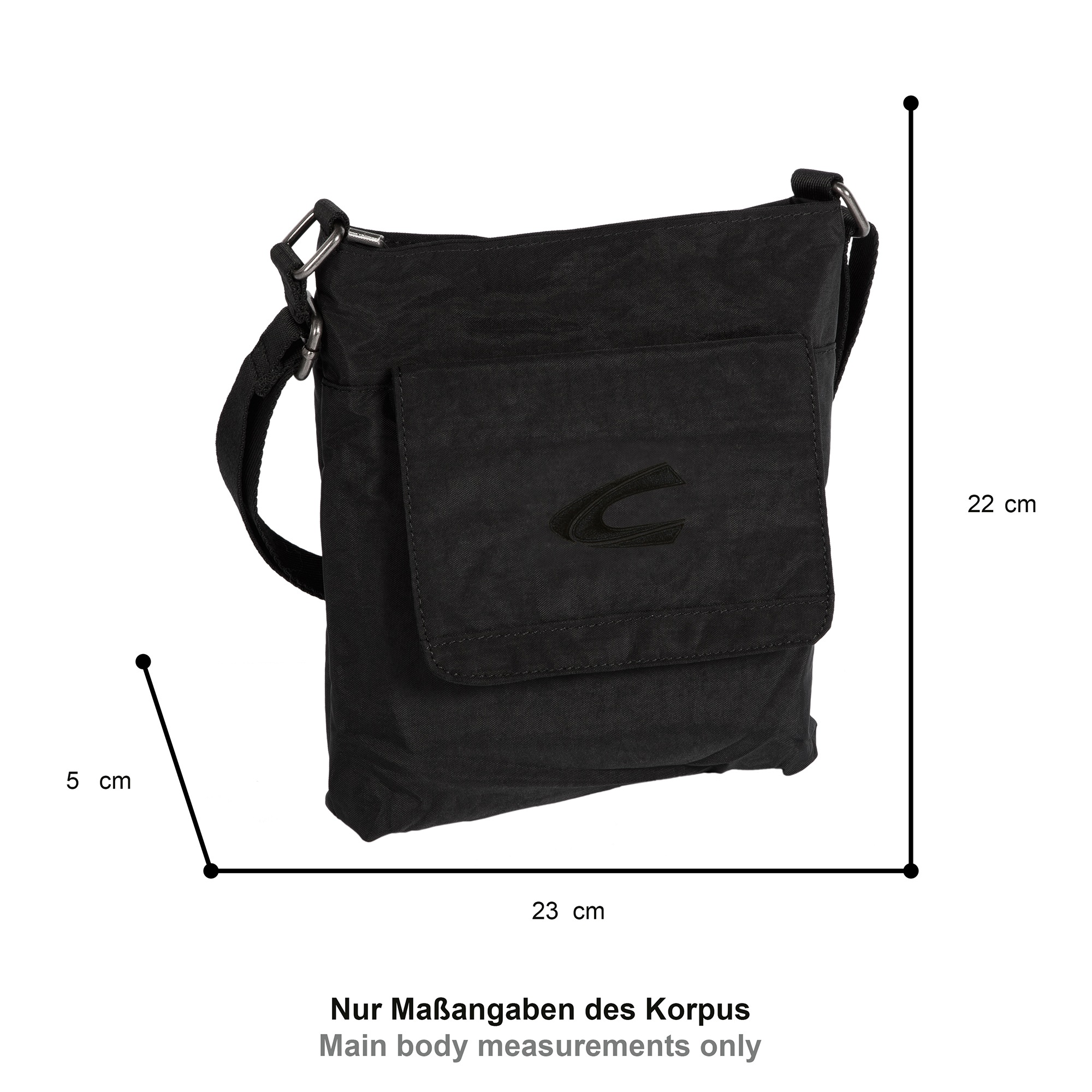 camel active Umhängetasche "Journey" aus leichtem robusten Nylon, funktiona günstig online kaufen