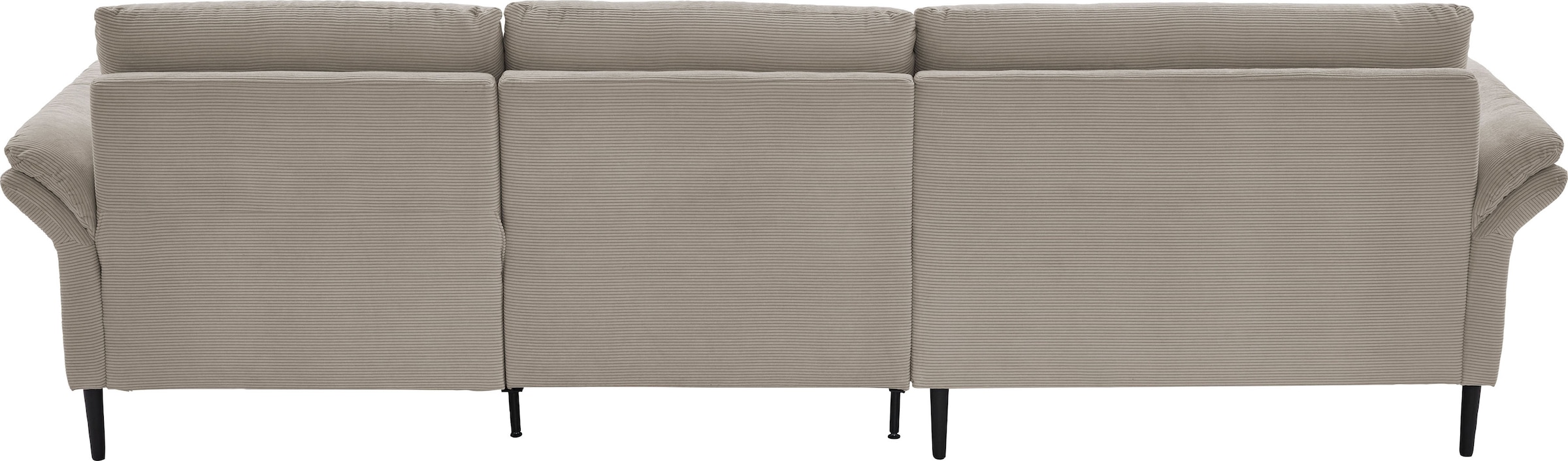 Places of Style Ecksofa »Sarsina: mit Tonnentaschen-Federkern, perfekt zum Entspannen L-Form«, inklusive 1 motorischen Relaxfunktion mit Herz-Waage-Beschlag