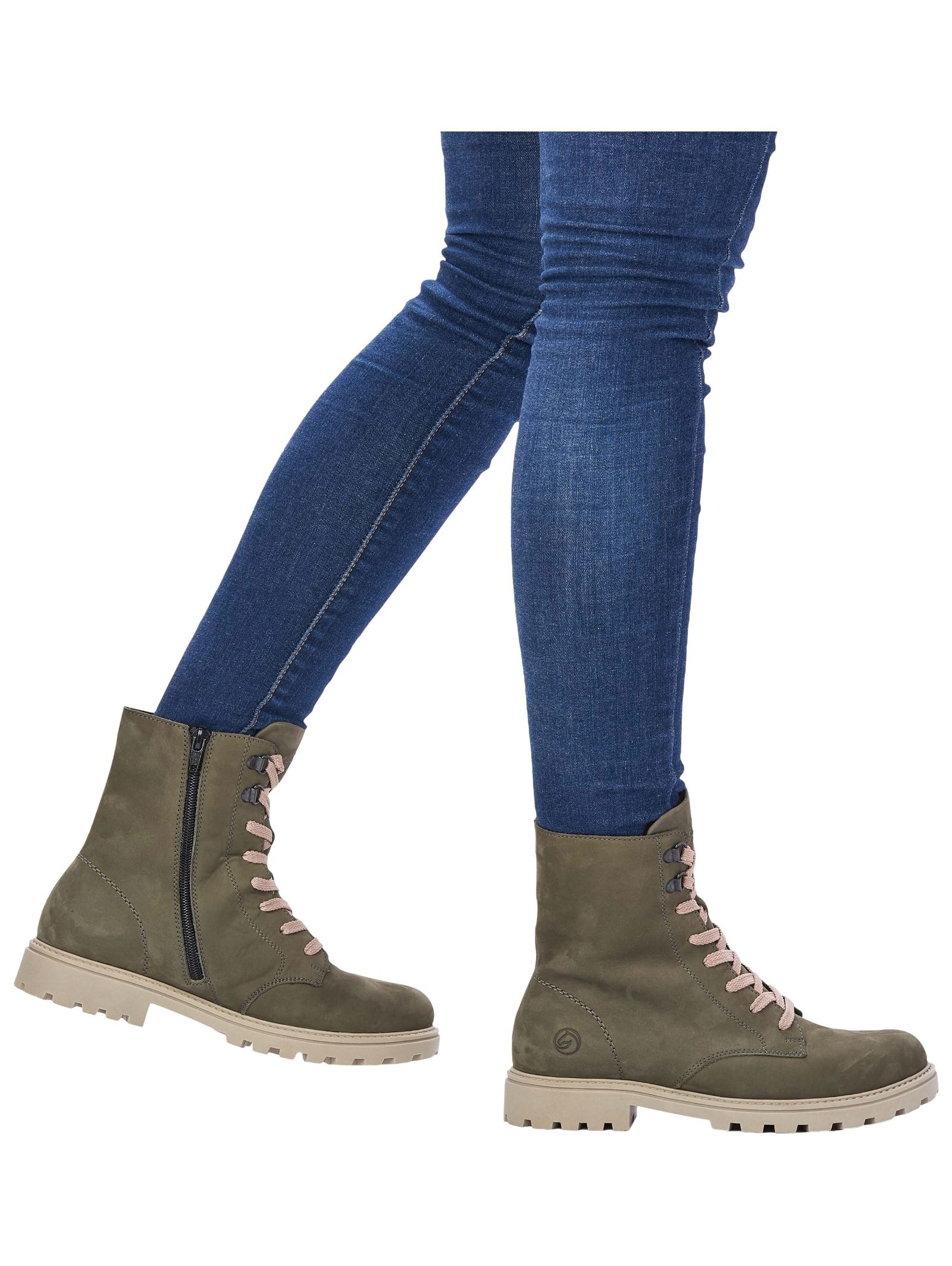 Remonte Schnürstiefelette "Remonte Stiefelette Leder" günstig online kaufen