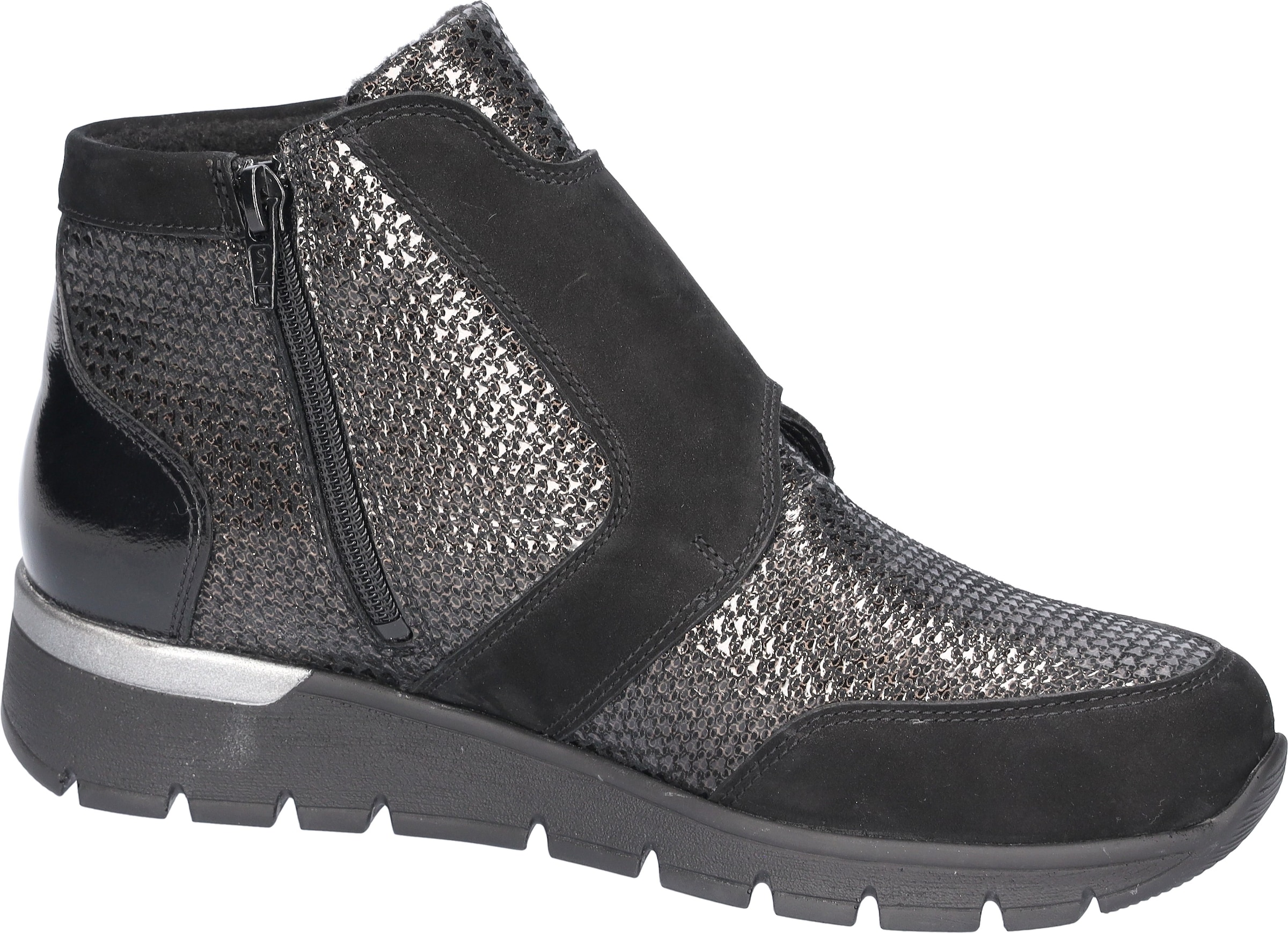 Waldläufer Klettboot »K-RAMONA«, Stiefelette, Komfortschuh, Bequemschuh in extrabreiter Schuhweite K