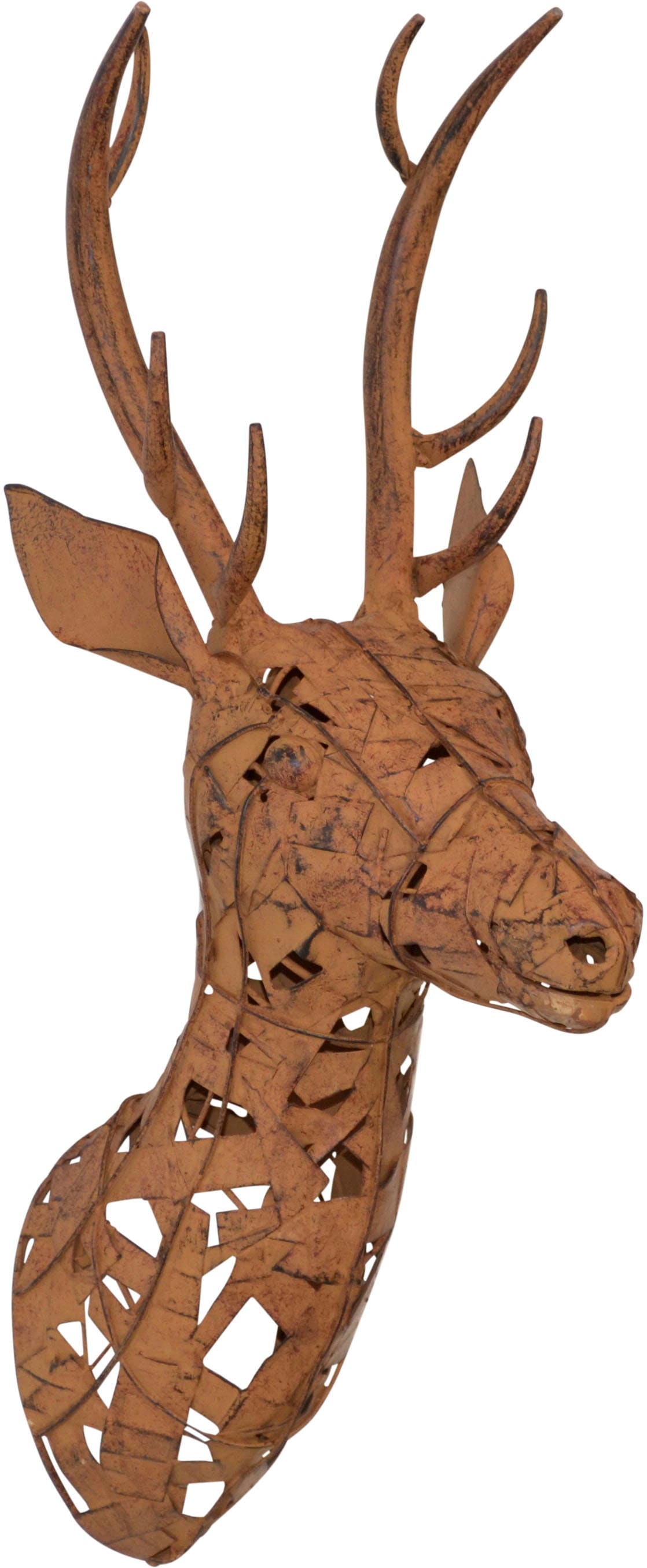 HOFMANN LIVING AND MORE Dekogeweih "Wanddekoration" 3D Optik, Hirschkopf au günstig online kaufen