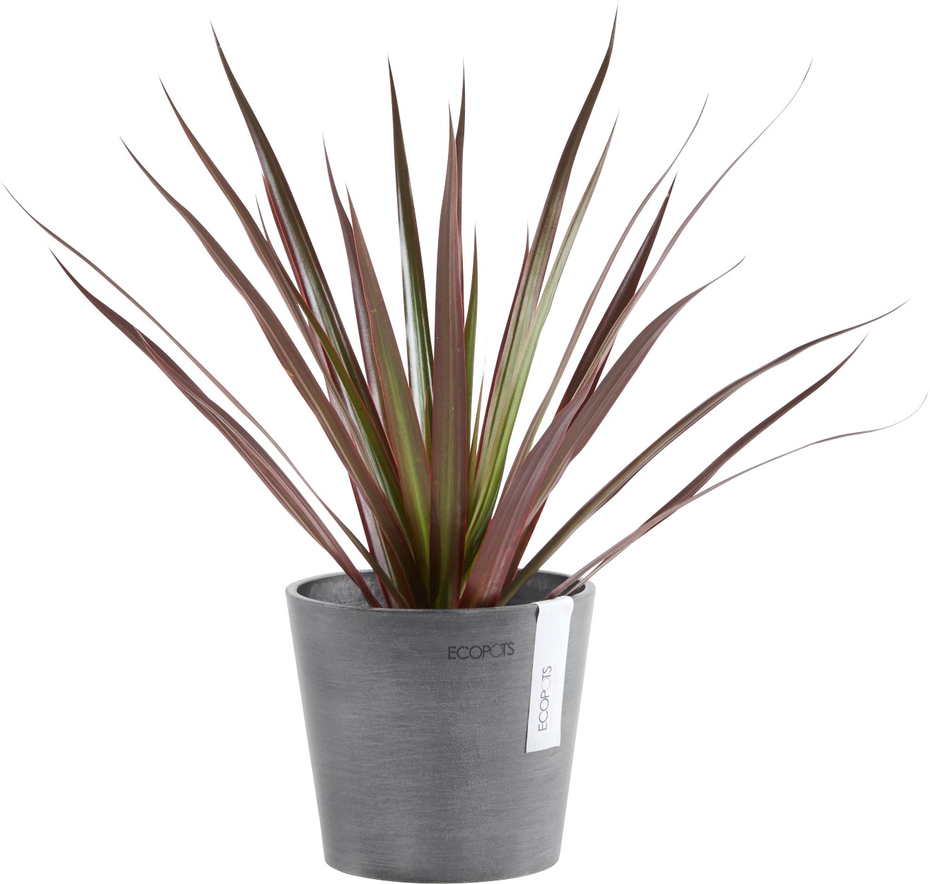 ECOPOTS Blumentopf »AMSTERDAM Mini Grey«, BxTxH: 13x13x11,4 cm