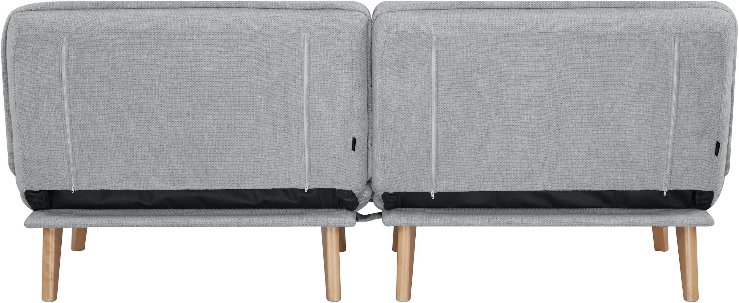 INOSIGN Sessel »DELANEY Schlafsofa, bestehend aus 2 Modulen, mit Schlaffunktion«, Bettsofa, Schlafsessel, Klappsofa, erweiterbar, in Webstoff