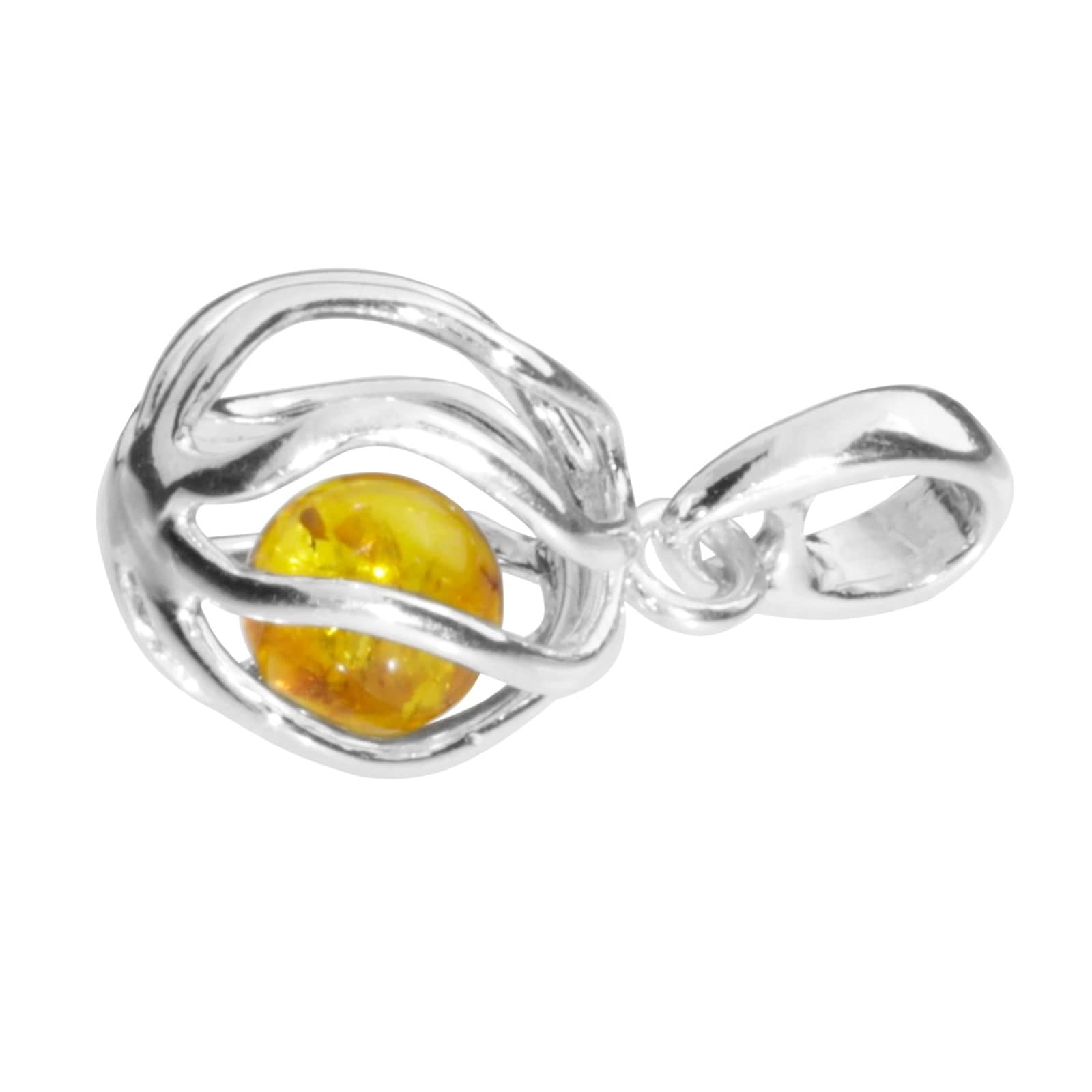 OSTSEE-SCHMUCK Kettenanhänger »- Sinja - Silber 925/000 - Bernstein« ()