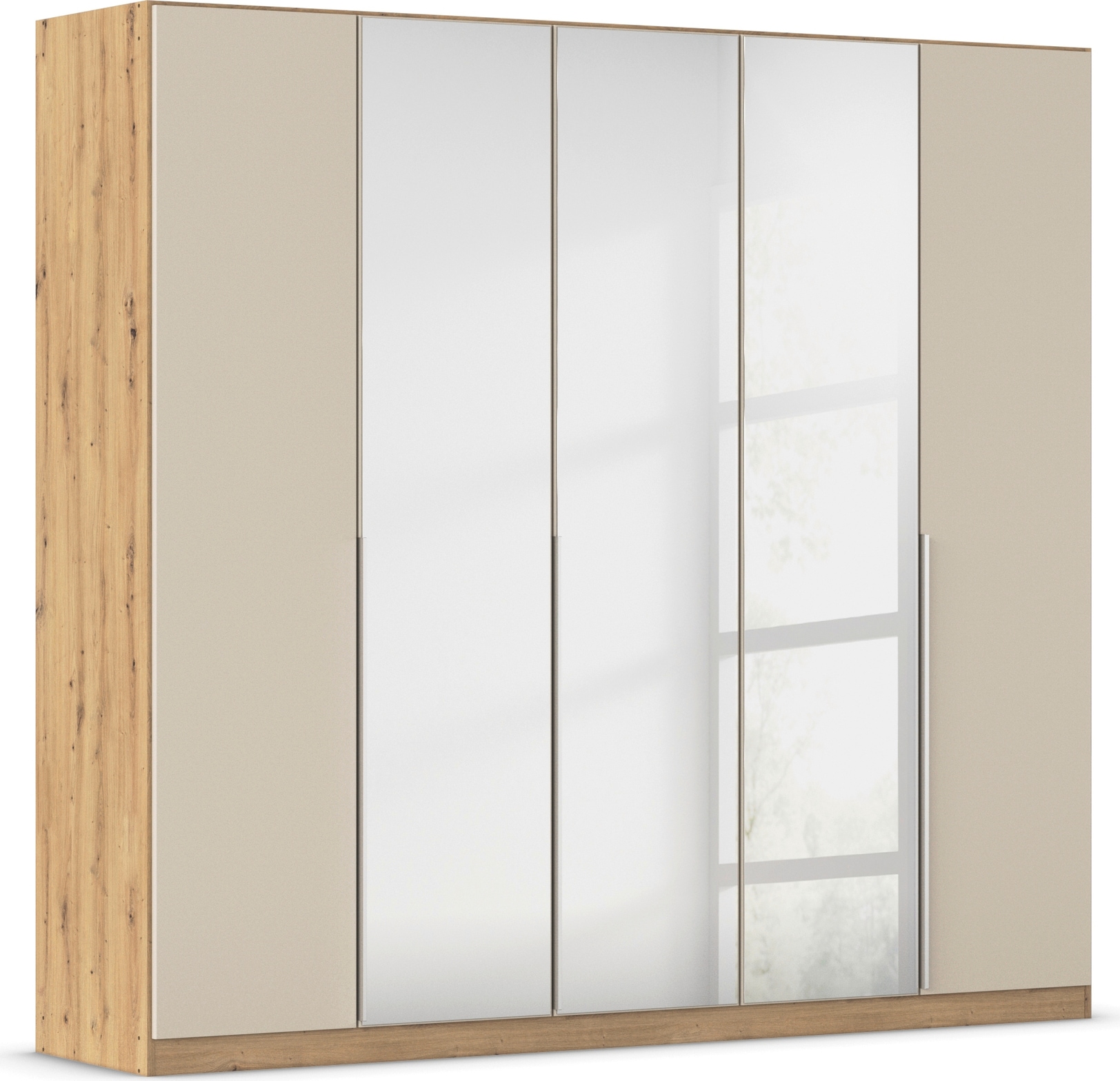 OTTO home Drehtürenschrank "Kleiderschrank Schrank Garderobe AGORDO mit Dek günstig online kaufen