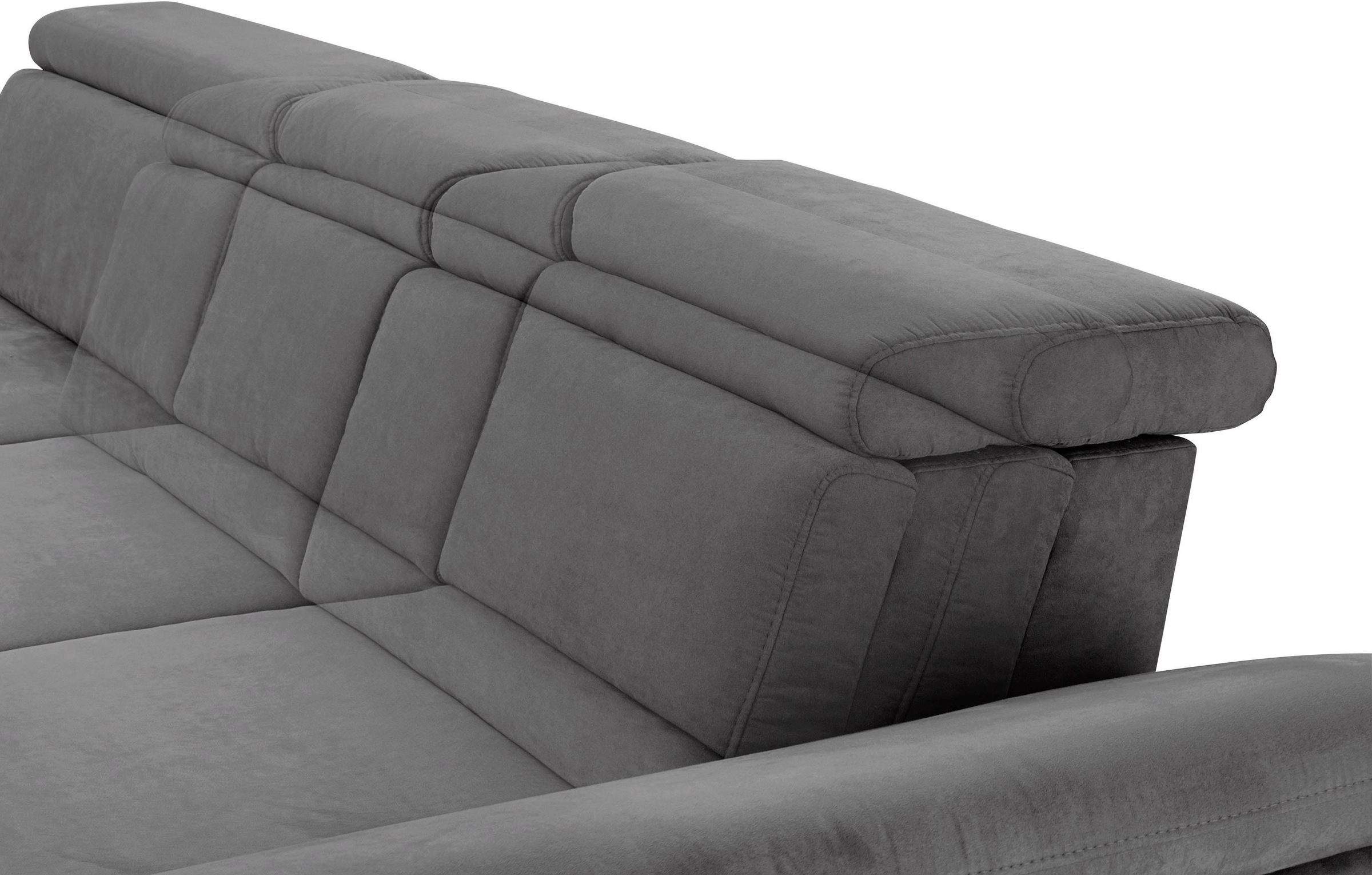 sit&more Ecksofa »Scorpio L-Form«, inklusive Sitztiefenverstellung, wahlweise mit Kopfverstellung