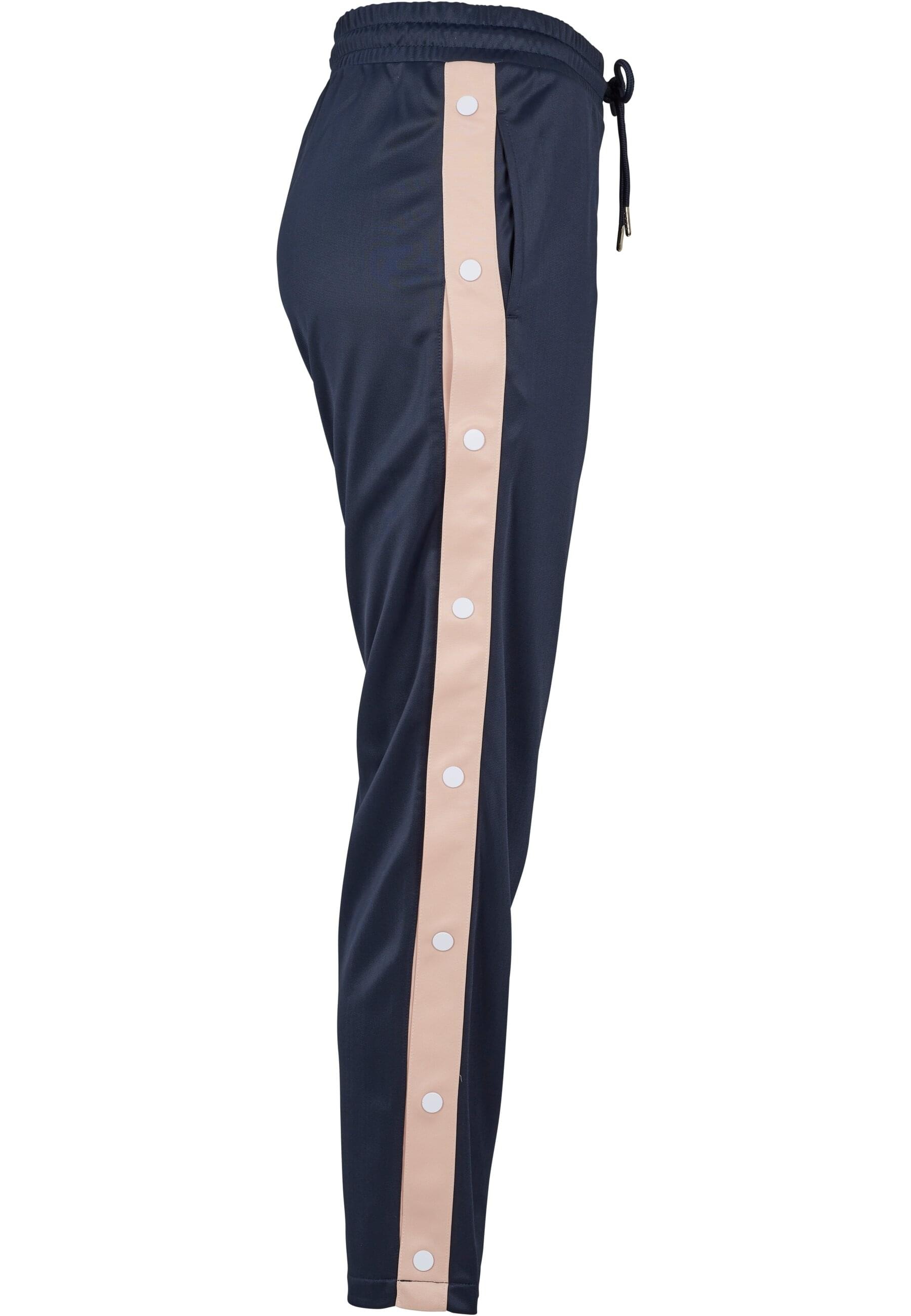 URBAN CLASSICS Stoffhose »Urban Classics Damen Ladies Button Up Track Pants«, (1 tlg.)