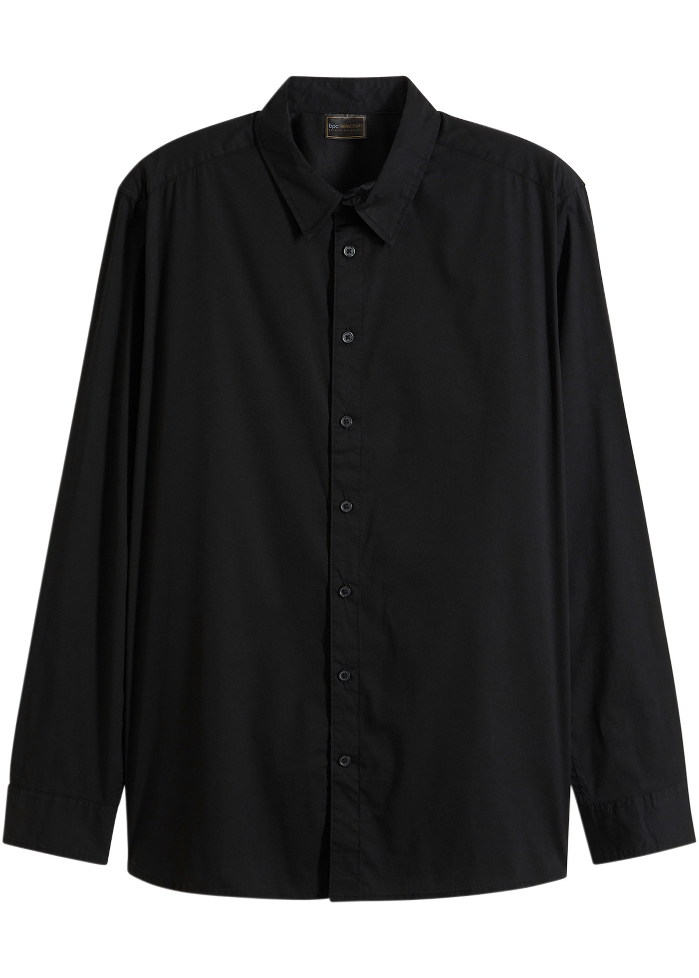 bonprix Langarmhemd in lässiger Form mit Kentkragen