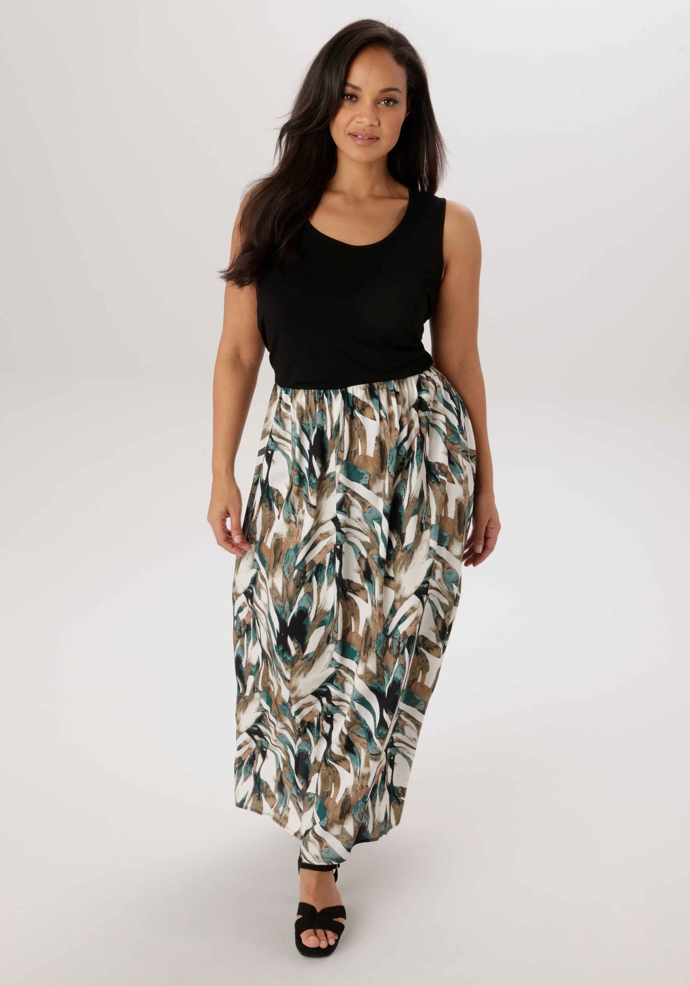 Aniston PLUS Jerseykleid in 2-in-1-Optik - NEUE KOLLEKTION günstig online kaufen