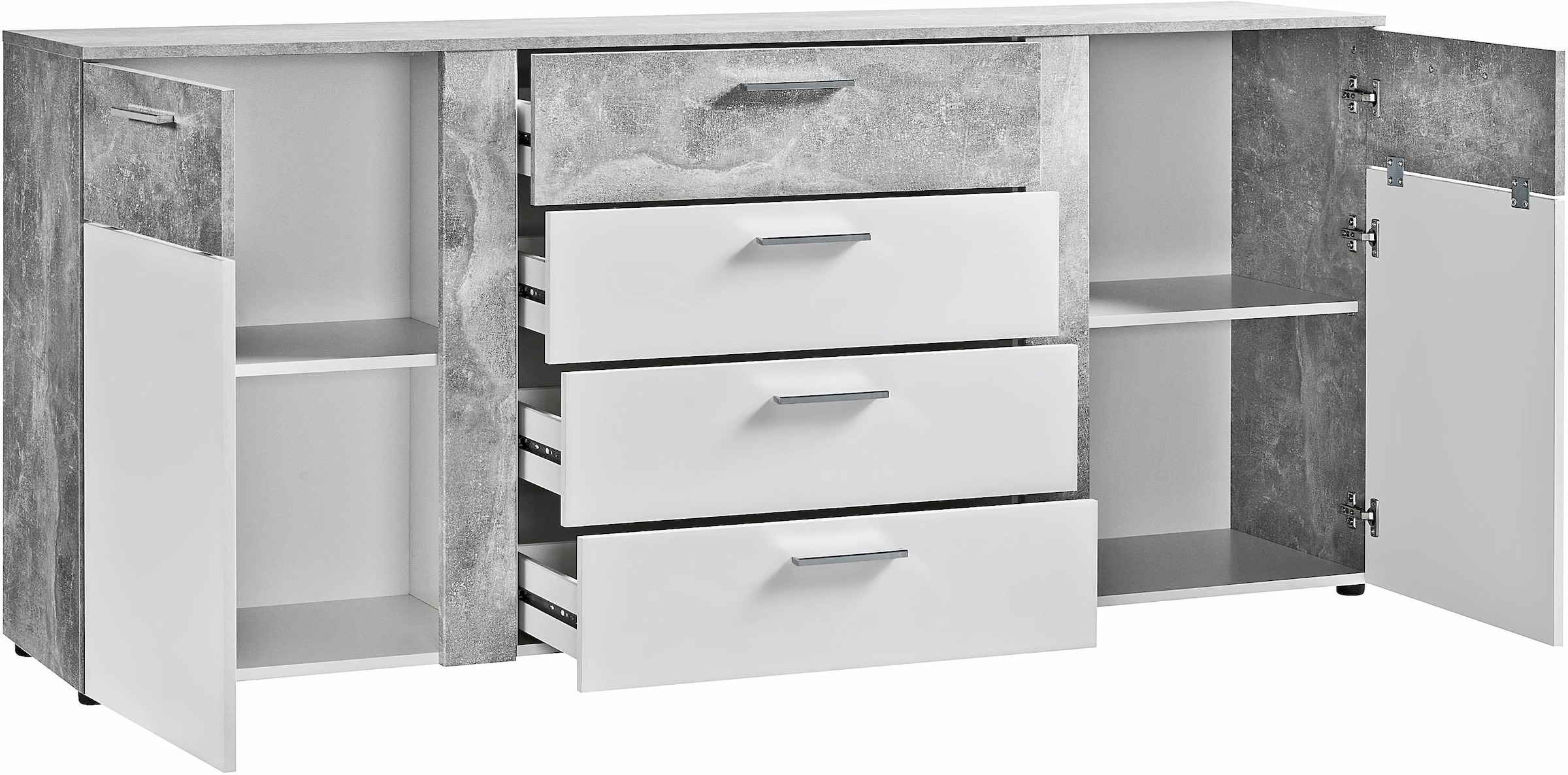 Procontour Kommode »Trenti BESTSELLER!«, (OTTOs Choice), Höhe 81 cm, mit variabel verstellbaren Einlegeböden
