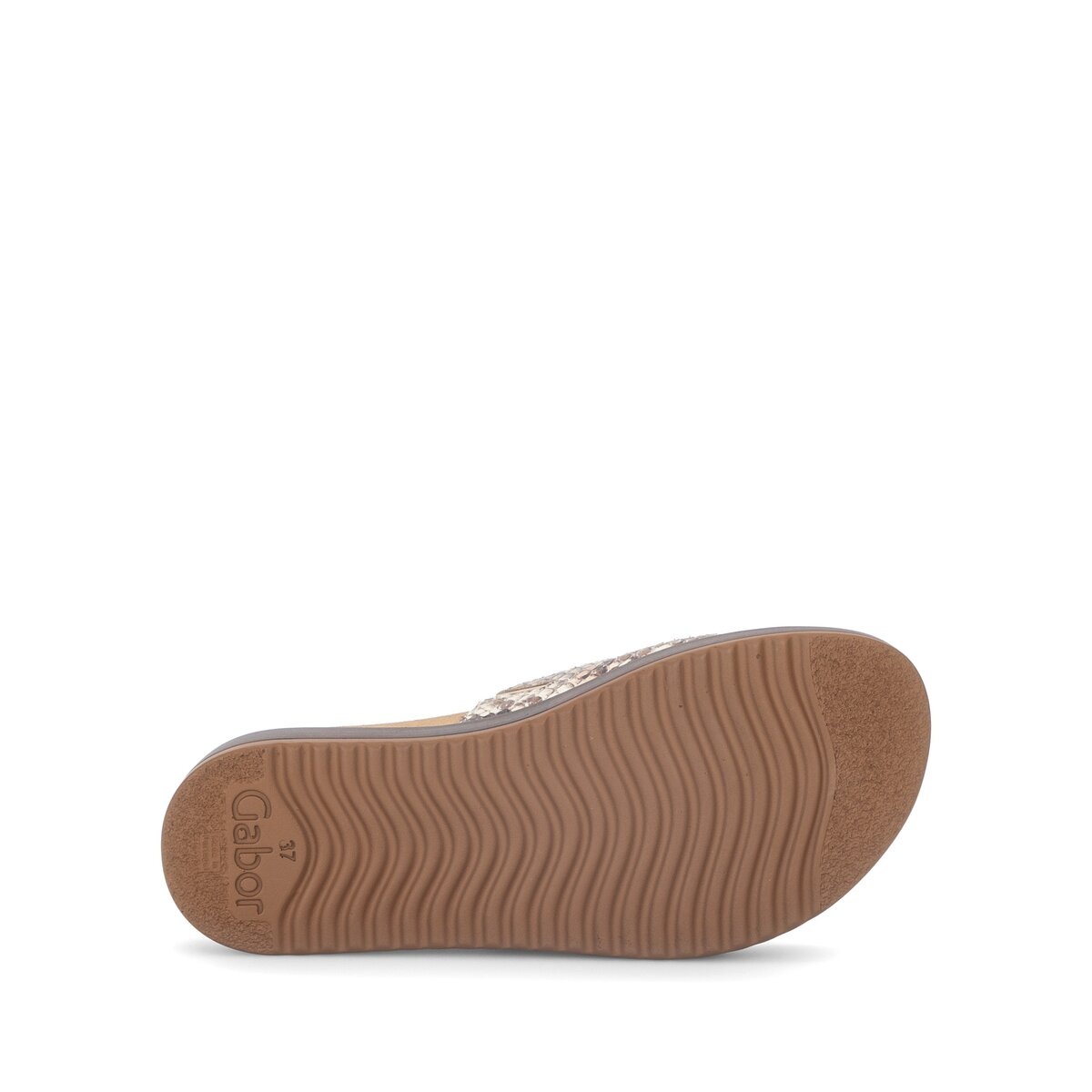 Pantolette GABOR "Pantolette", Damen, Gr. 38, multicolour, Schuhe Pantolette 3