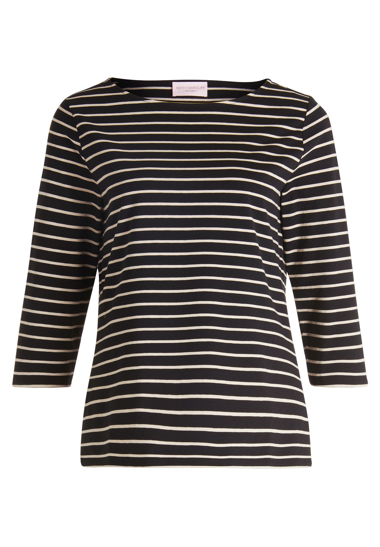 Betty Barclay 3/4-Arm-Shirt »Betty Barclay Damen Ringelshirt mit U-Boot-Ausschnitt«, (1 tlg.)
