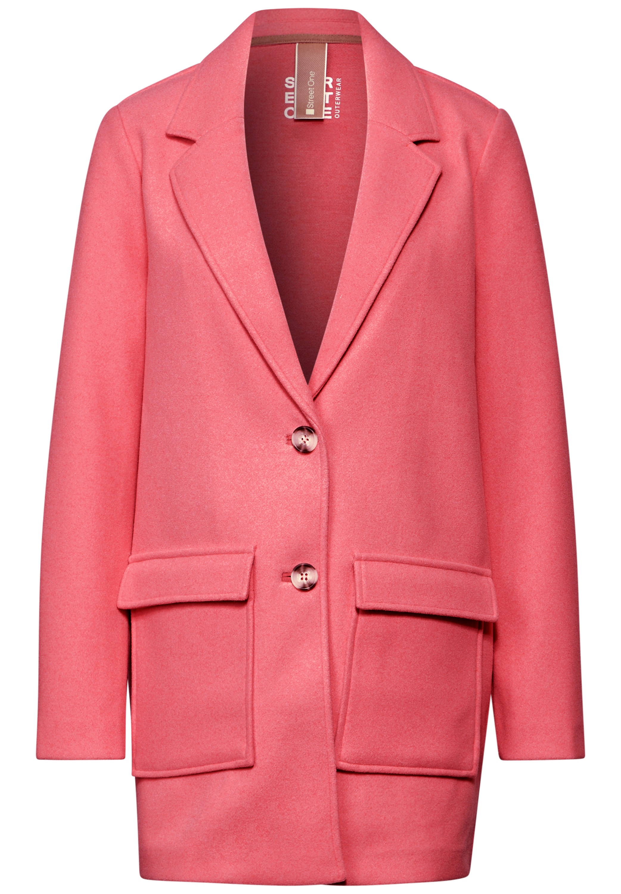STREET ONE Outdoorjacke, ohne Kapuze, mit Reverskragen