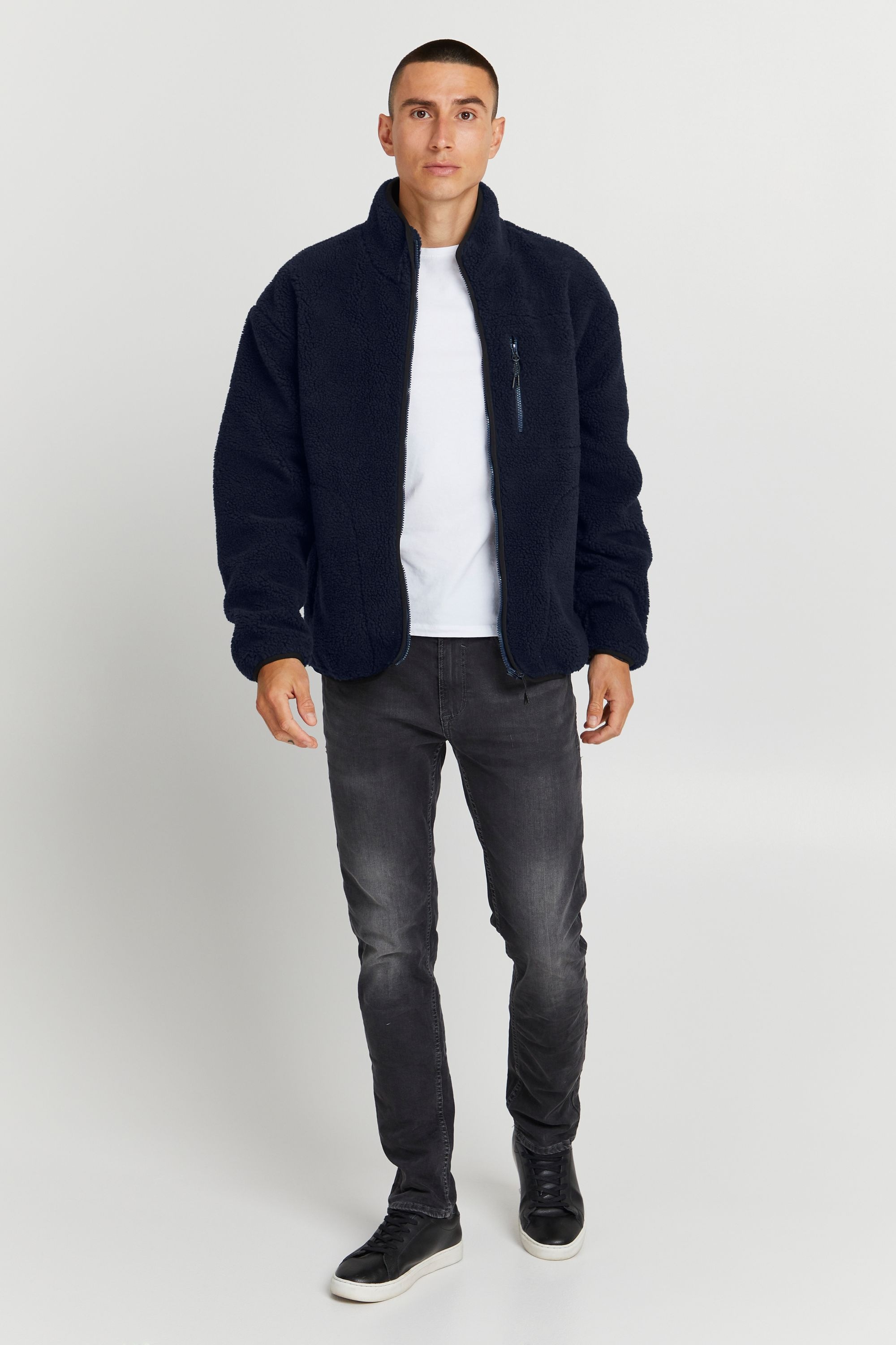 Blend Fellimitatjacke »Fellimitatjacke BHSweatshirt«, ohne Kapuze