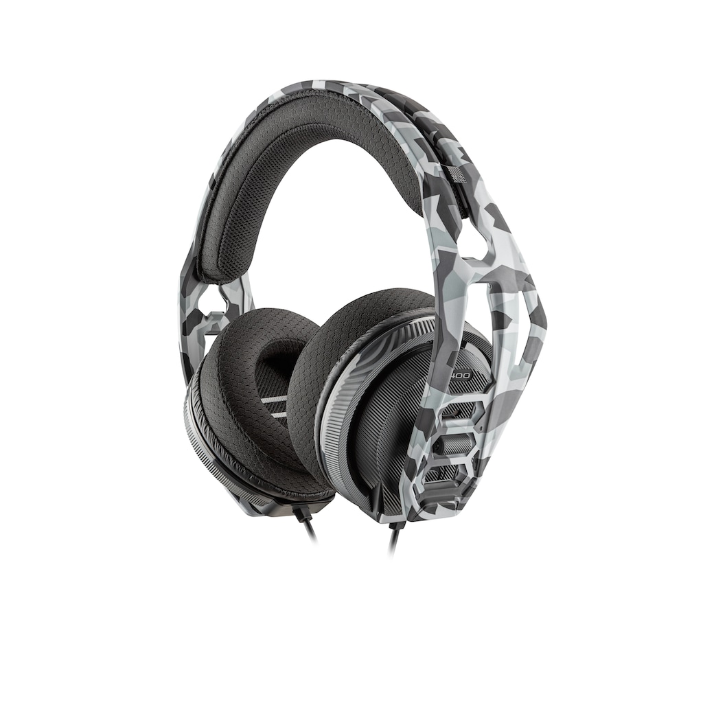 nacon Gaming-Headset »Nacon RIG 400HS Gaming-Headset, Camo-schwarz, 3,5 mm Klinke«, Mikrofon abnehmbar