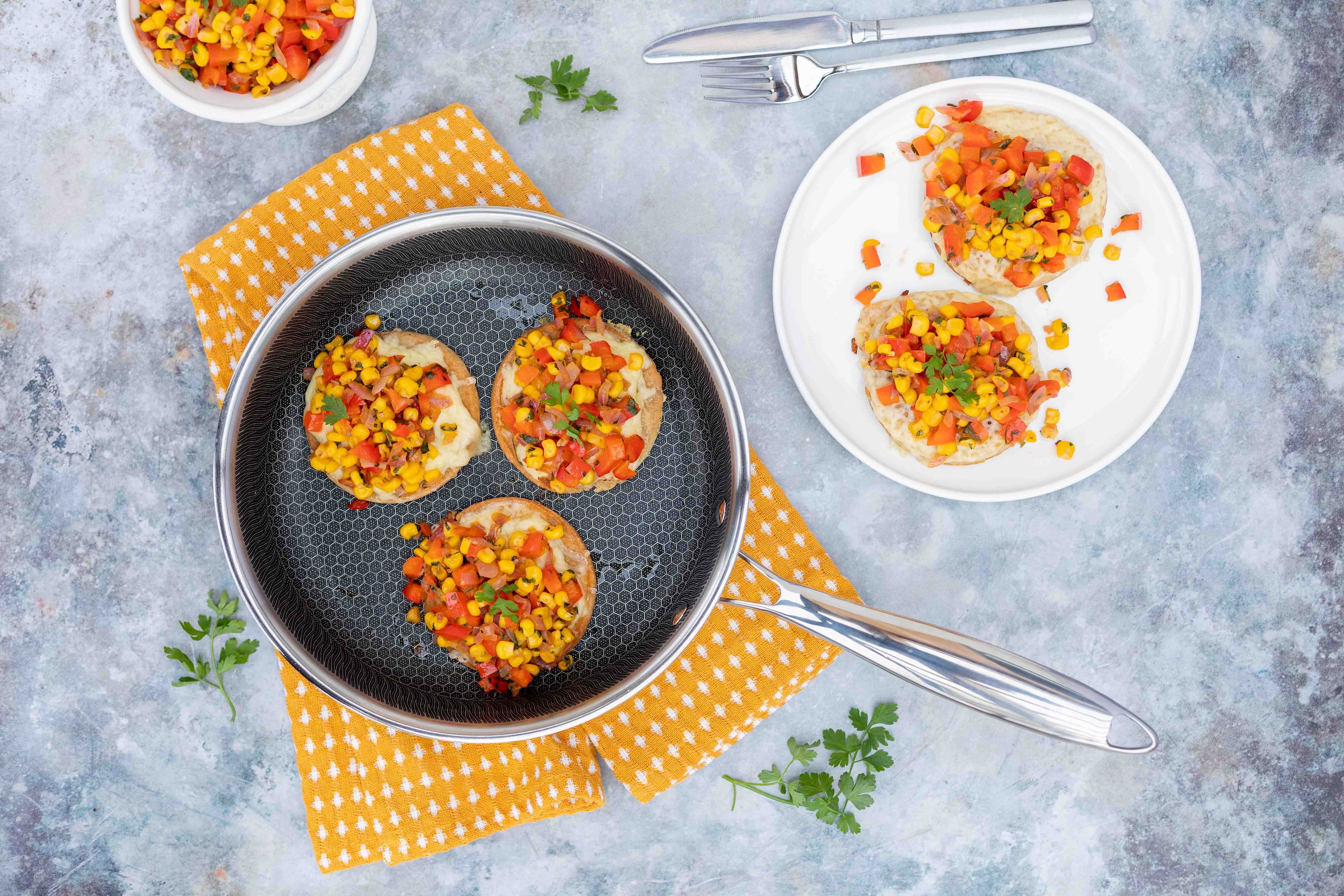 MÄSER Crêpepfanne »Hestia« Edelstahl 18/10 Set, 1 Stk. tlg.