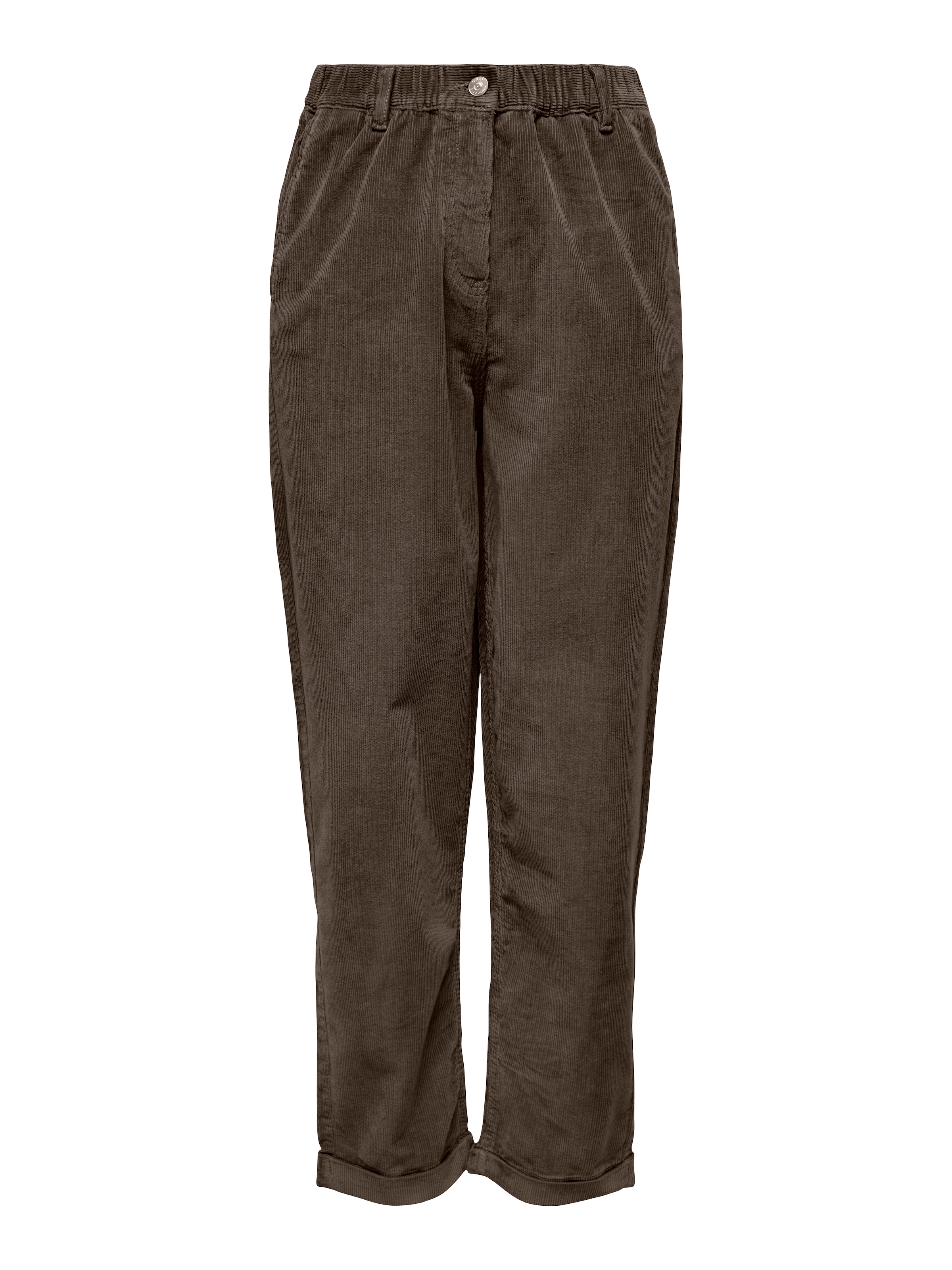 ONLY Cordhose »ONLFLORA MW ELA CORD CAROT PANT PNT NOOS«  Baumwollmischung, Cord, Karottenform