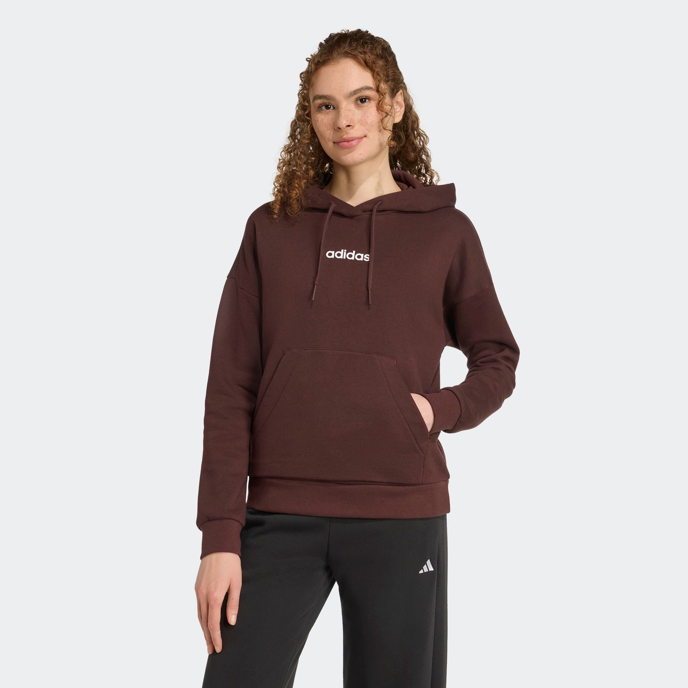 adidas Sportswear Kapuzensweatshirt "ESSENTIALS LINEAR HOODIE", für sportliche Aktivitäten und Alltag, lockere Passform