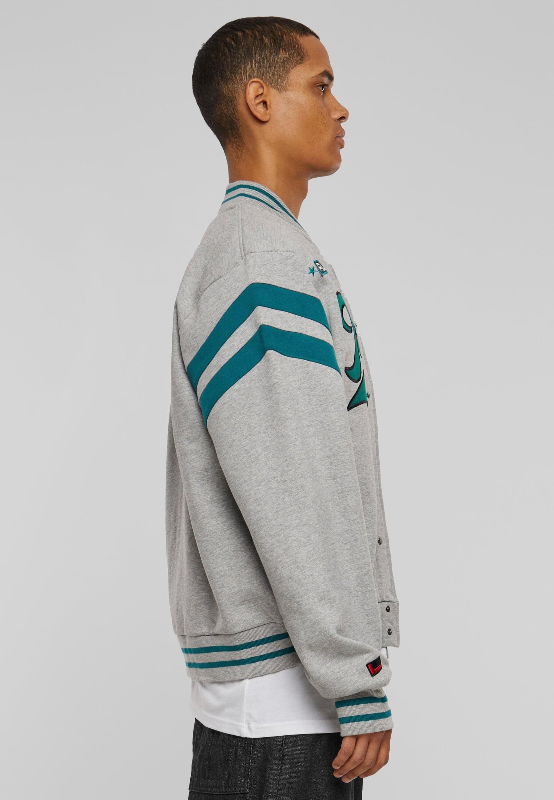 Fubu Collegejacke »Fubu Herren FM223-005-1 Varsity Sweat College Jacket«, (1 St.), ohne Kapuze