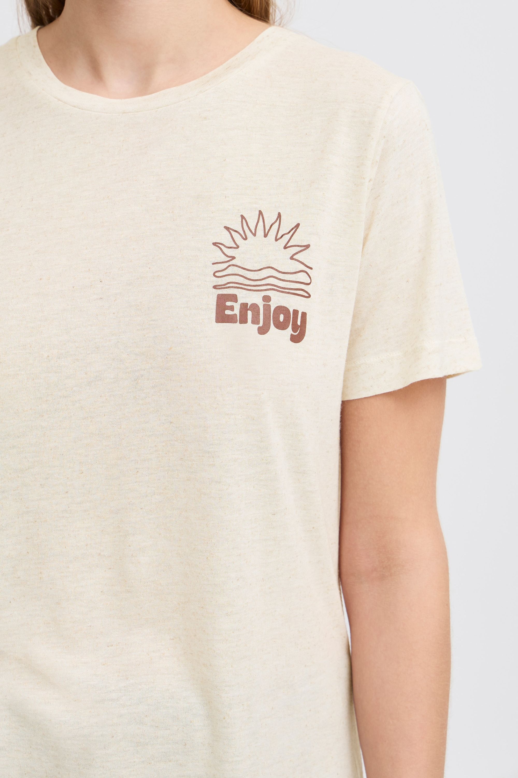 Ichi Rundhalsshirt »Rundhalsshirt IHOHANA«