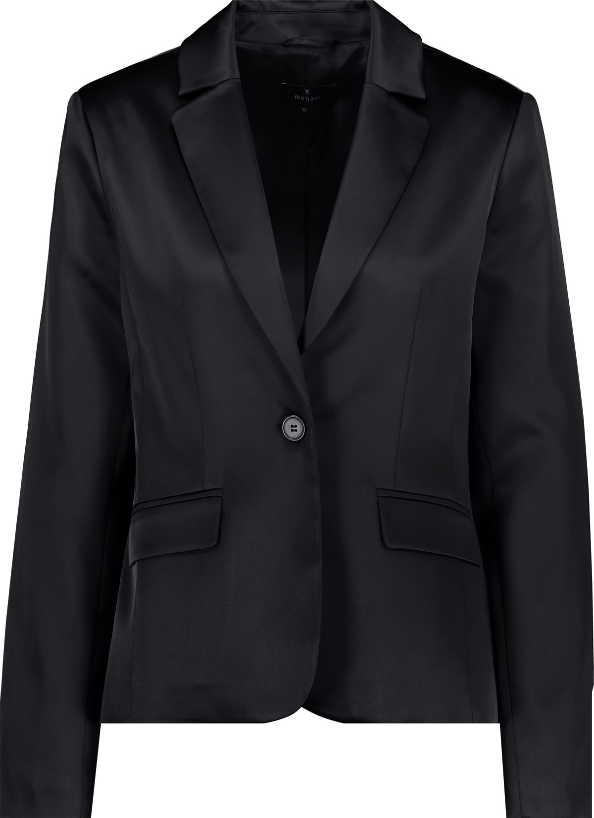 Monari Kurzblazer mit aufgesetzten Pattentaschen