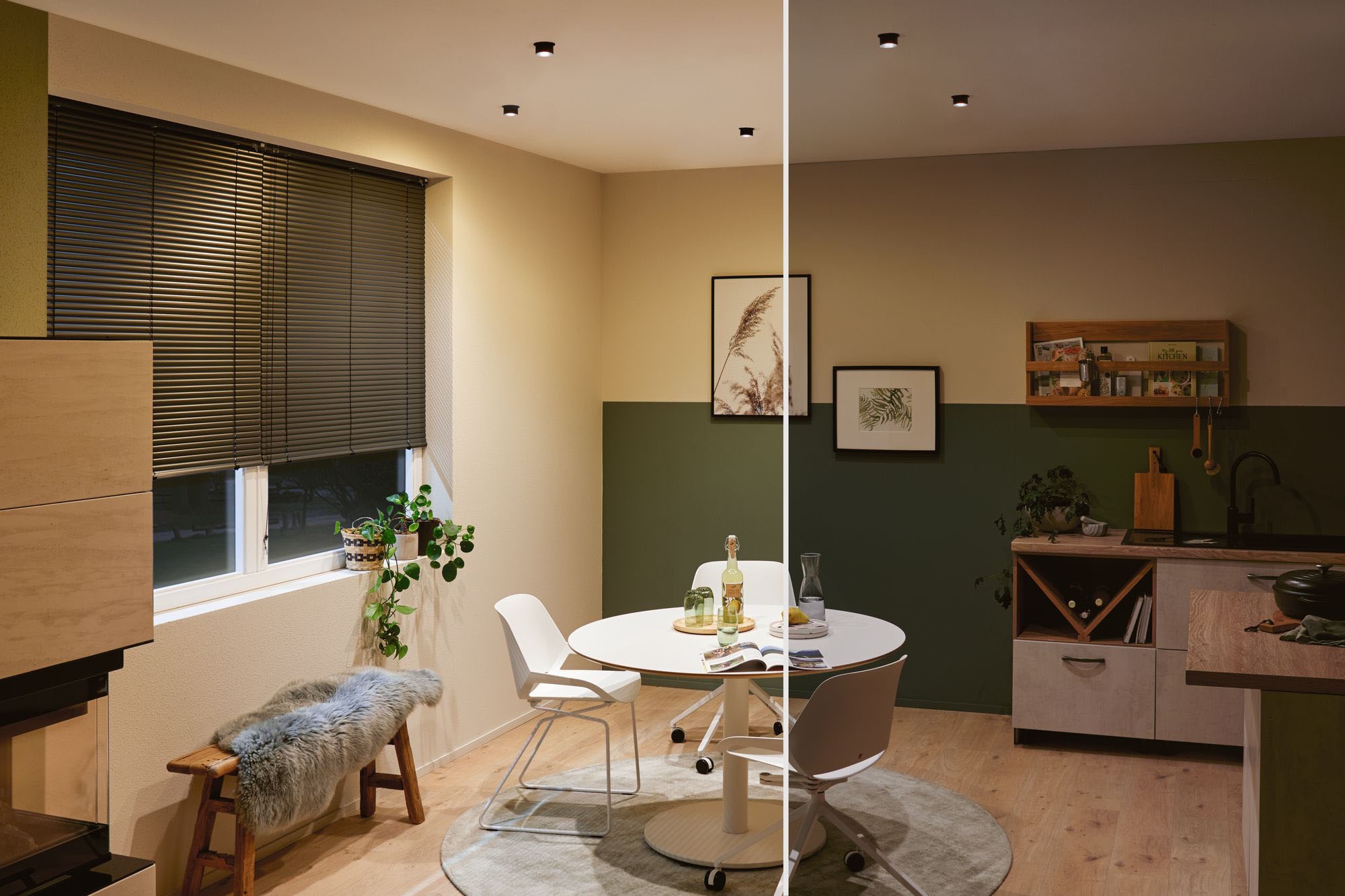 Paulmann LED Einbauleuchte »Gil« LED-Modul 3 Stk. Warmweiß LED-Modul, 3-Stufen-dimmbar