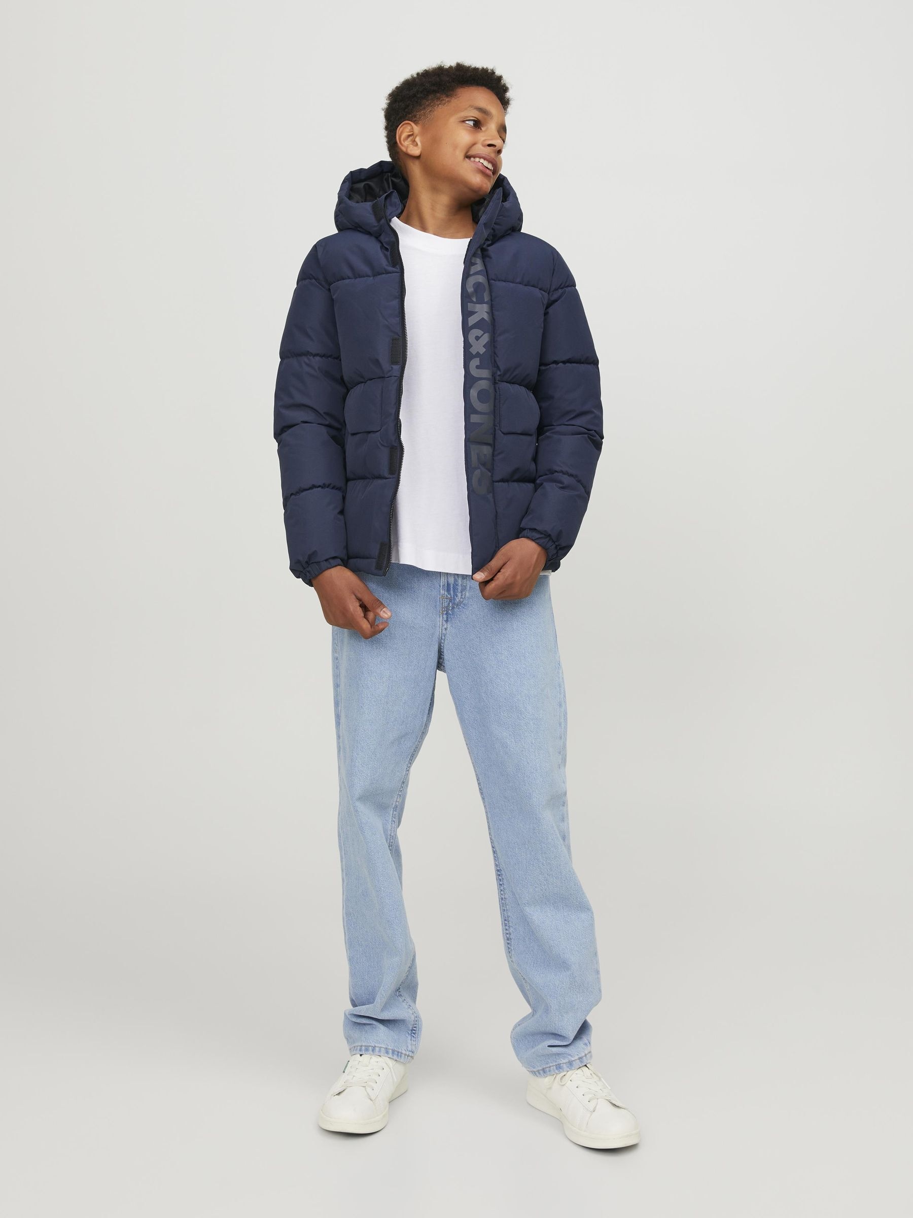 Jack & Jones Junior Steppjacke »JCOSPEED PUFFER SN JNR«, mit Kapuze