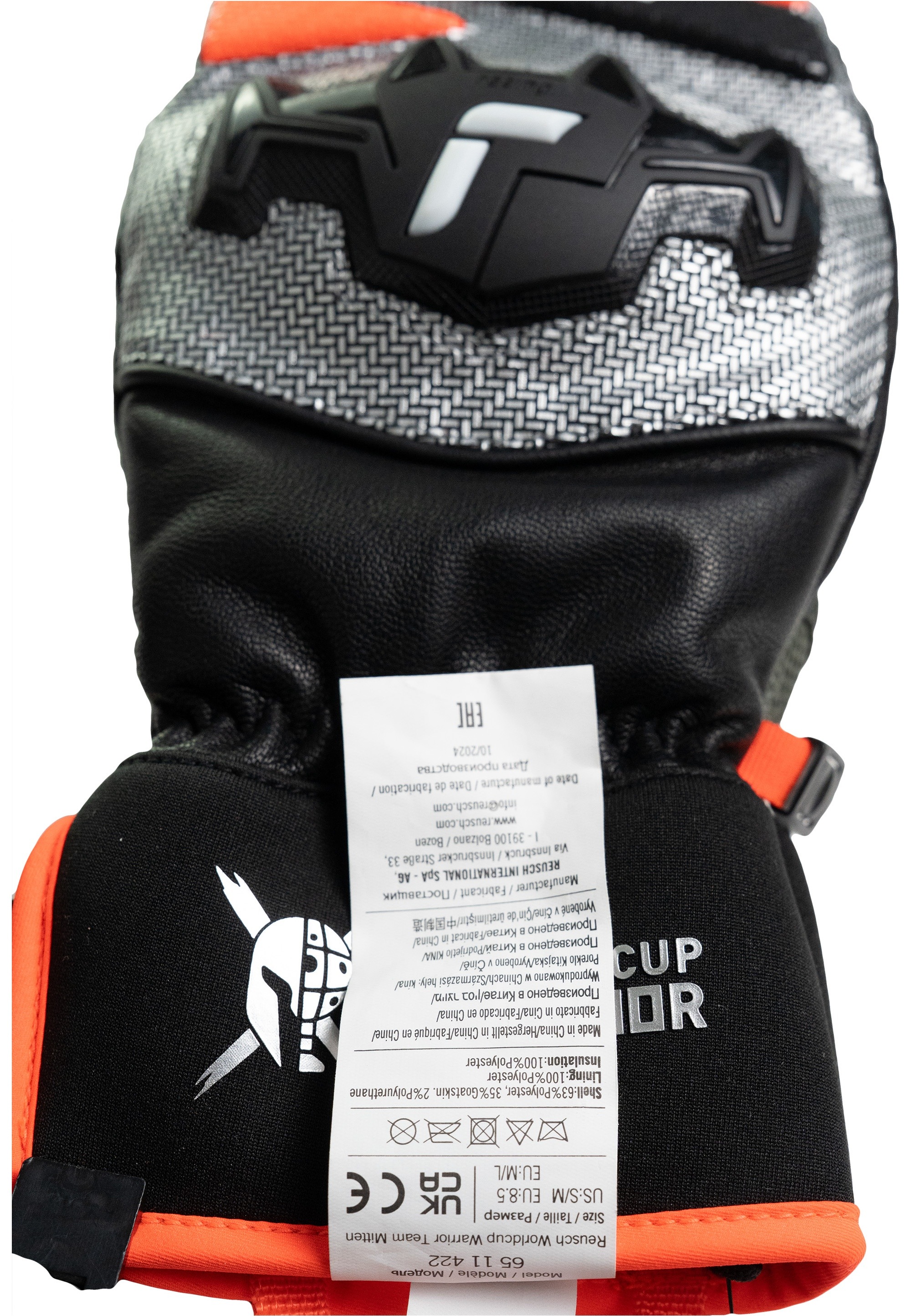 Reusch Fäustlinge »Worldcup Warrior Team Mitten«, mit winddichter und atmungsaktiver Funktion