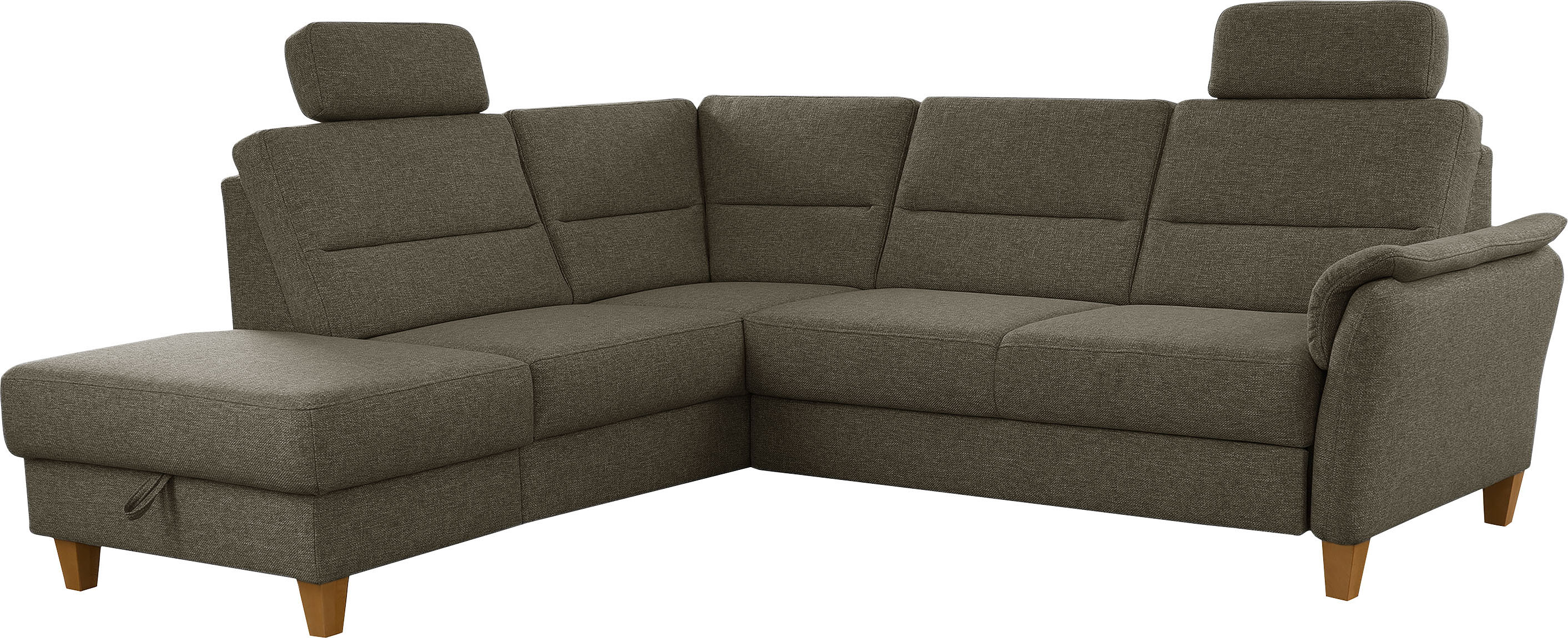 Thumbnail - Home affaire Ecksofa "Palmera L-Form", Federkern, wahlweise mit Bettfunktion und mit/ohne Stauraum